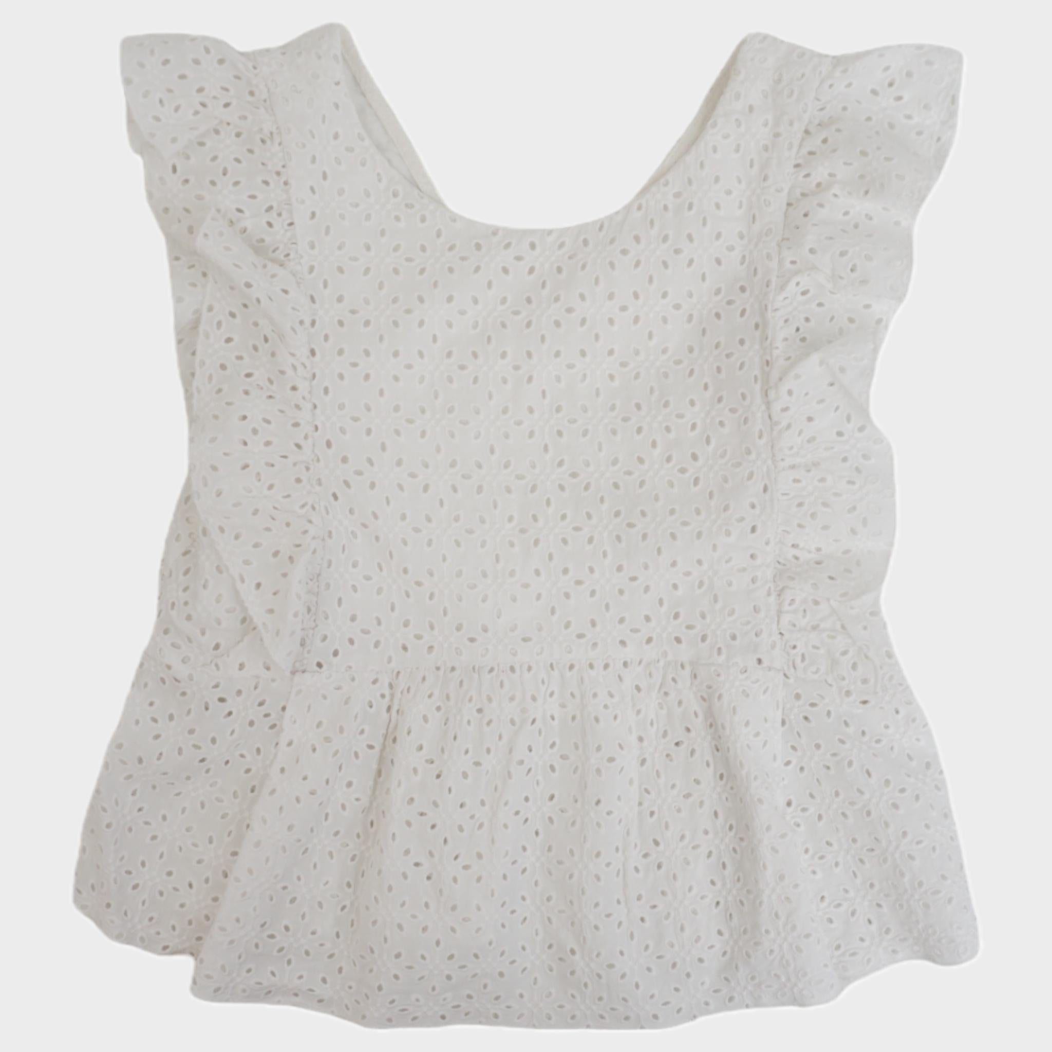 Blouse Blanc - 11/12 ans