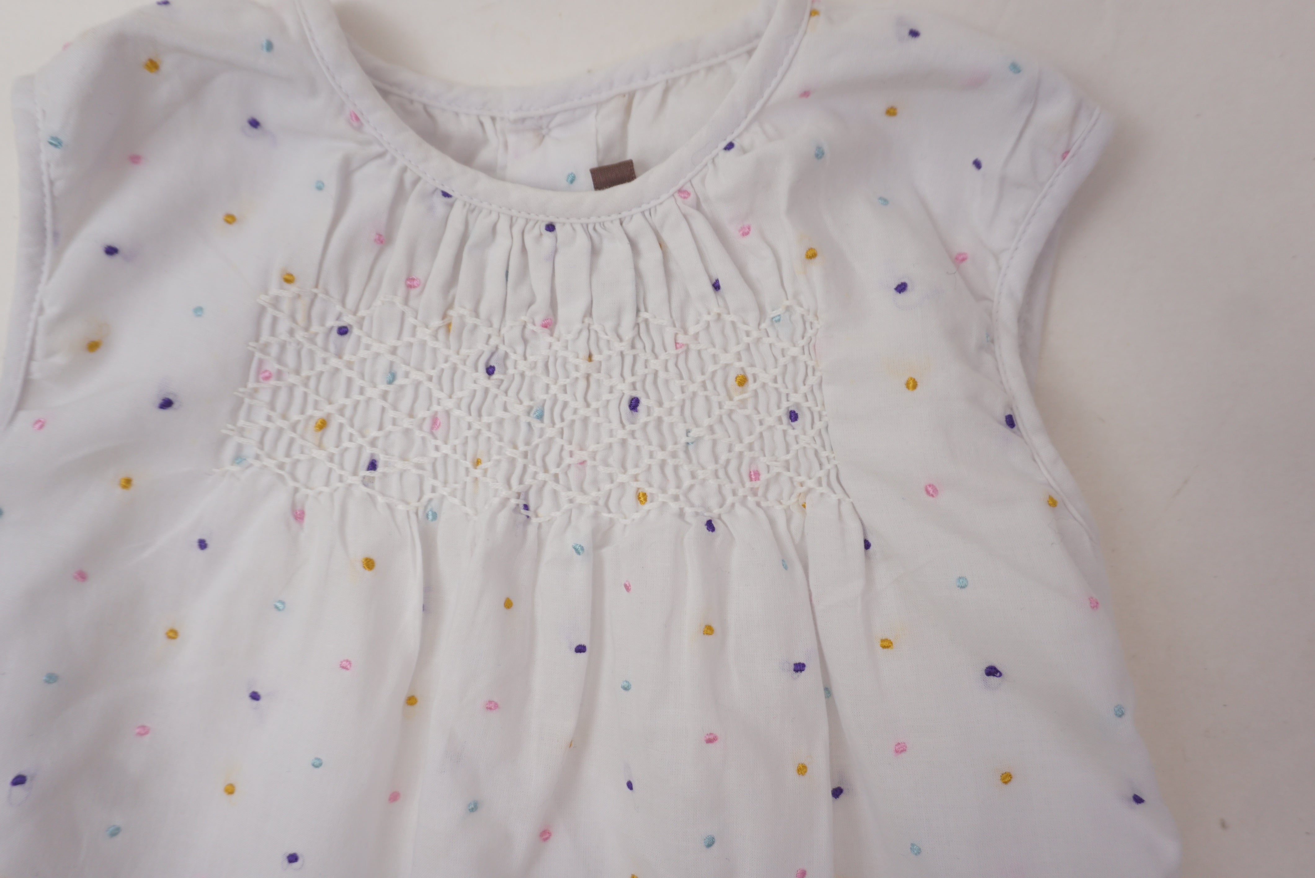Robe Blanc - 9 mois