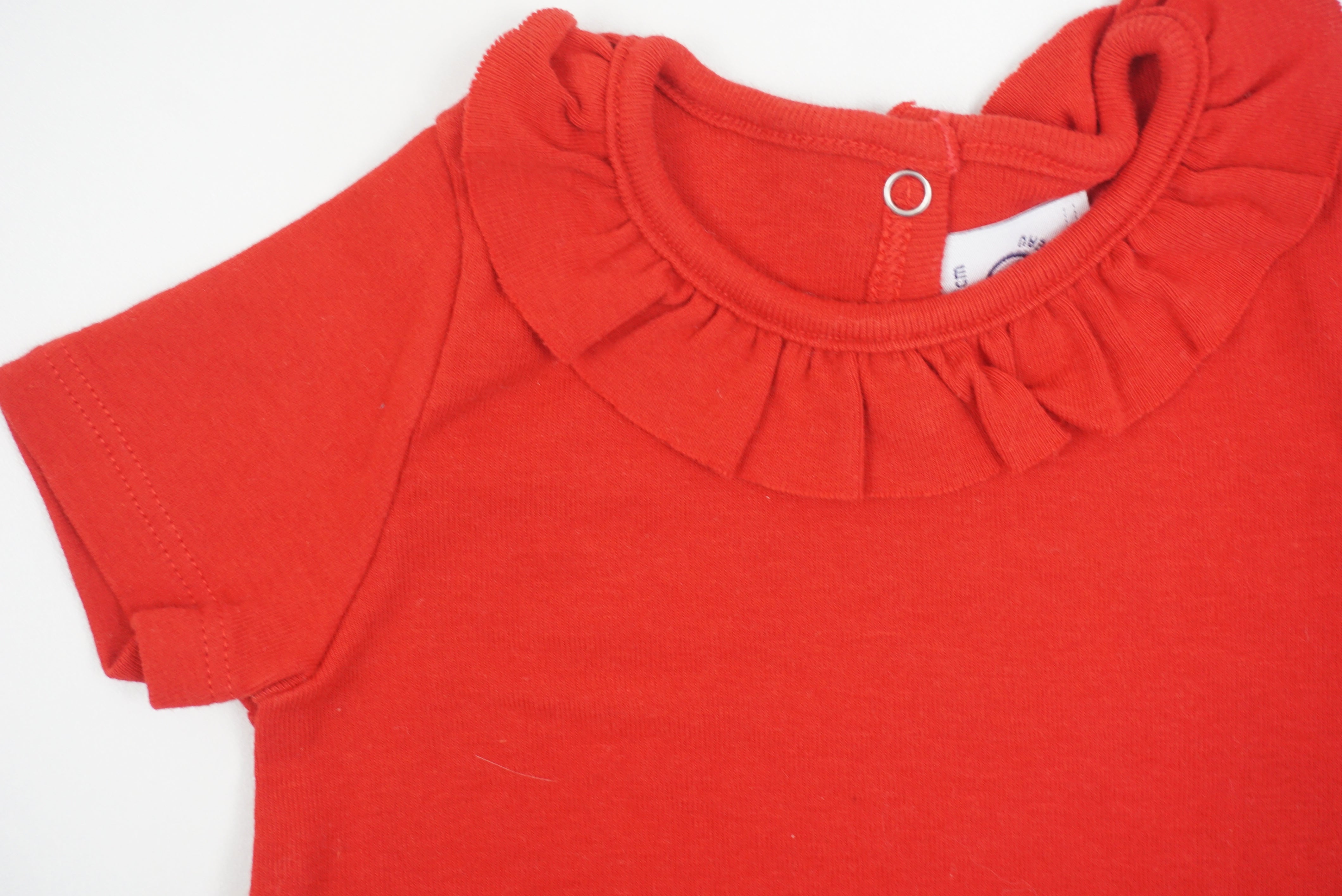 T-shirt Rouge - 6 mois