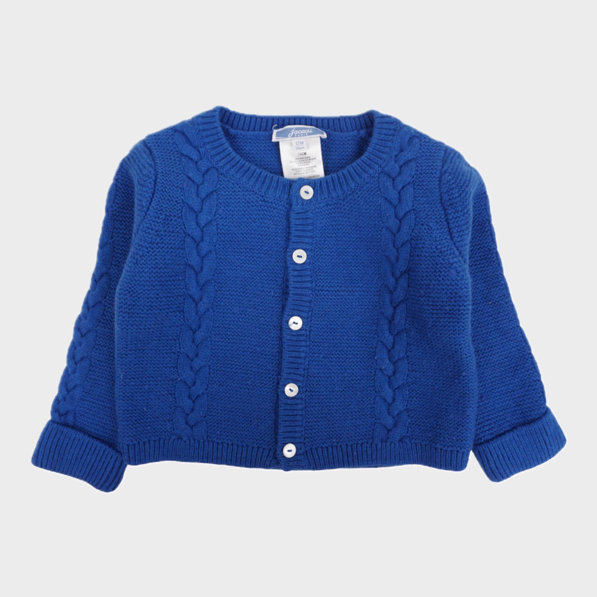 Gilet Bleu - 12 mois