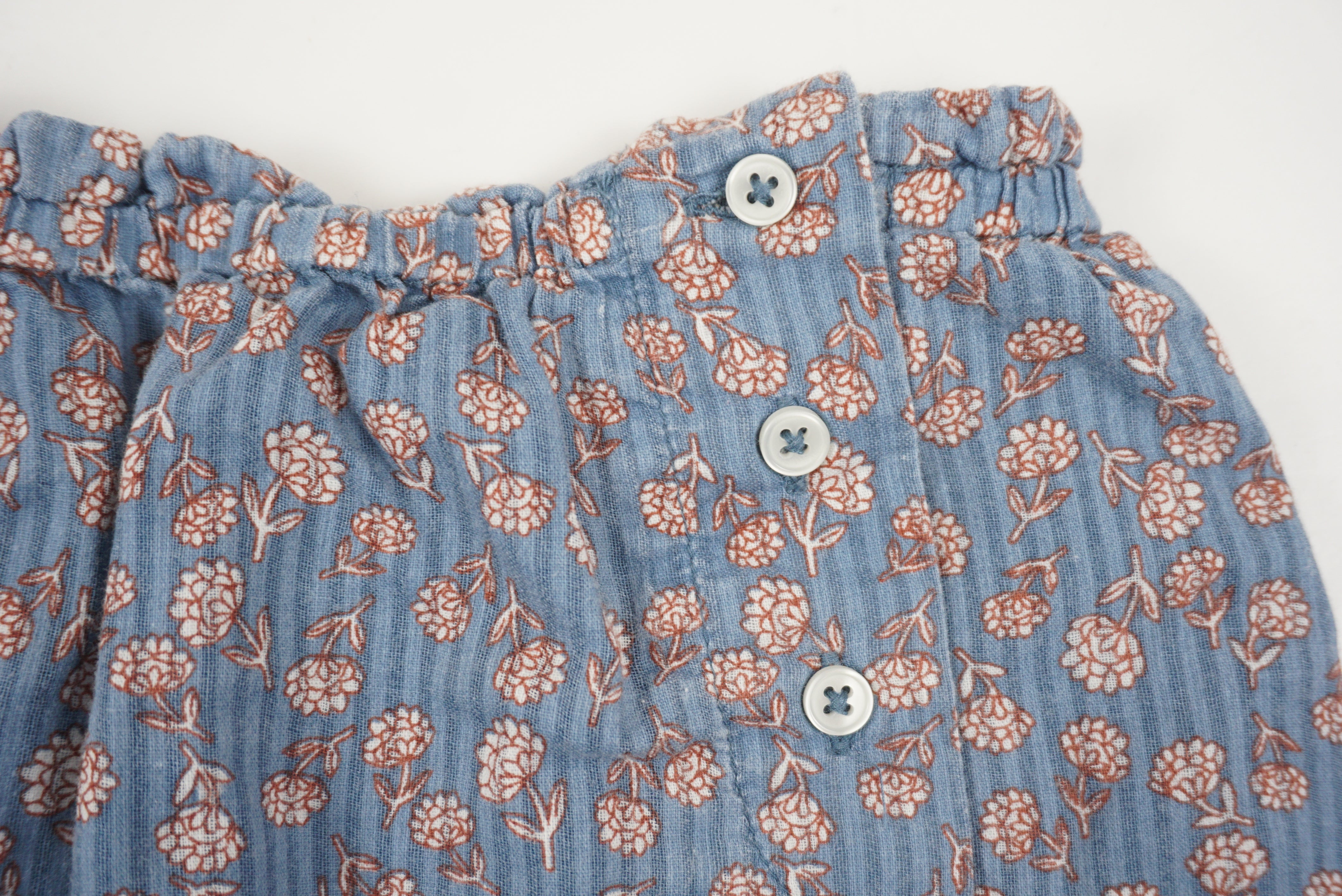 Short Bleu - 12 mois
