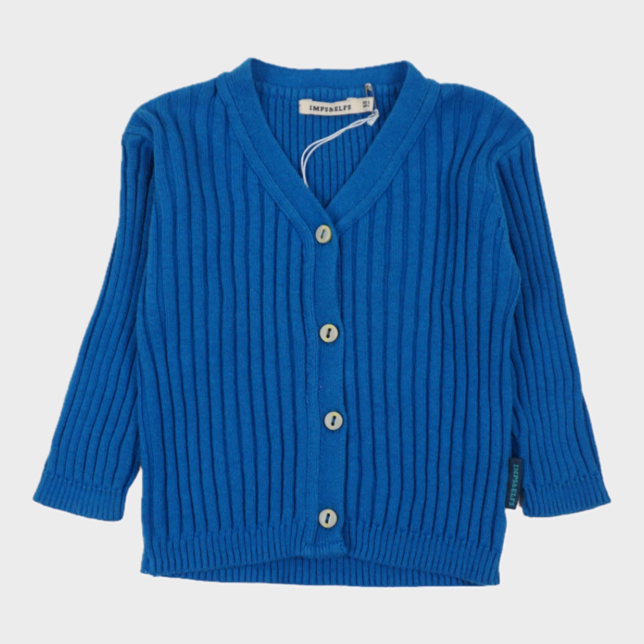Gilet Bleu - 6 mois