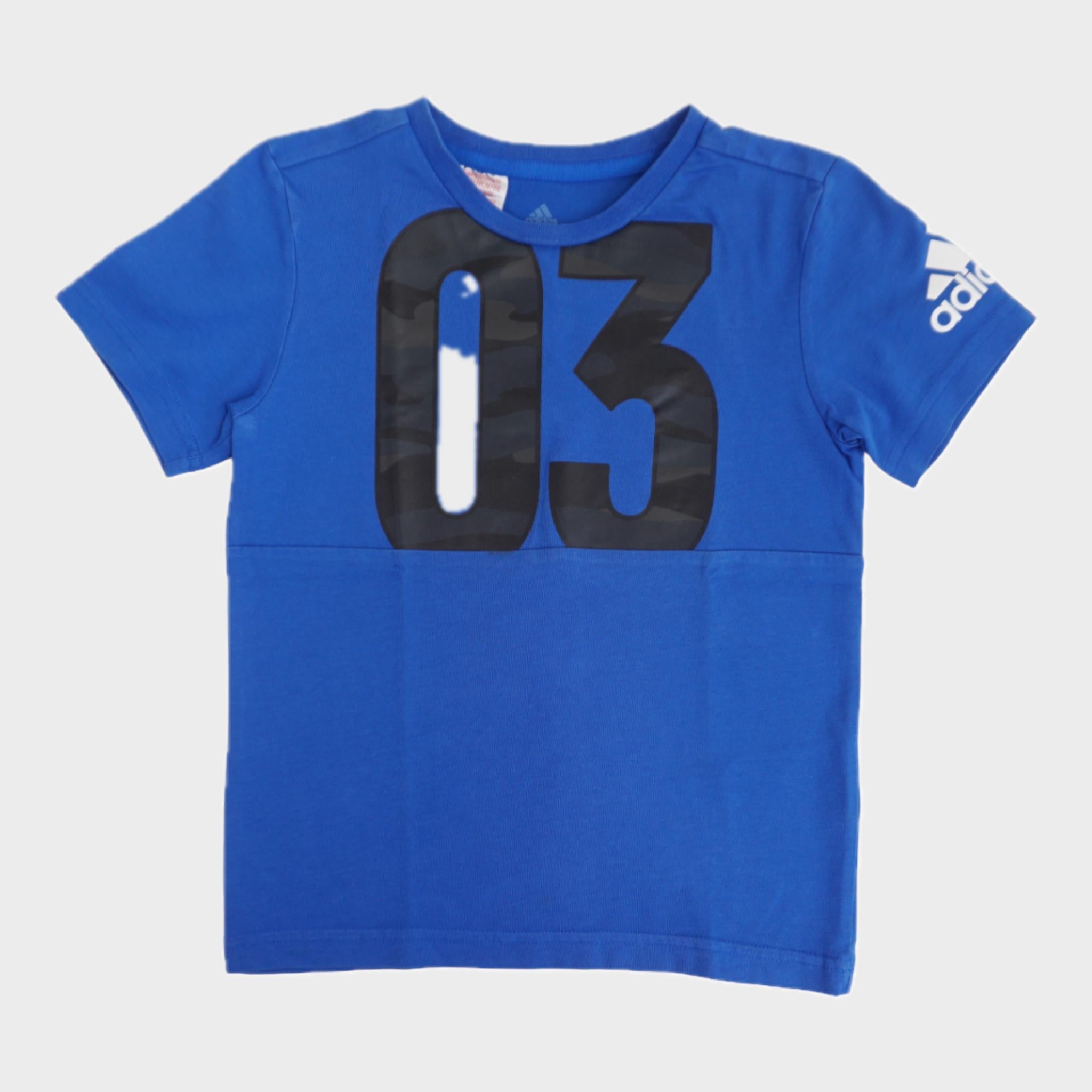 T-Shirt Bleu - 5/6 ans