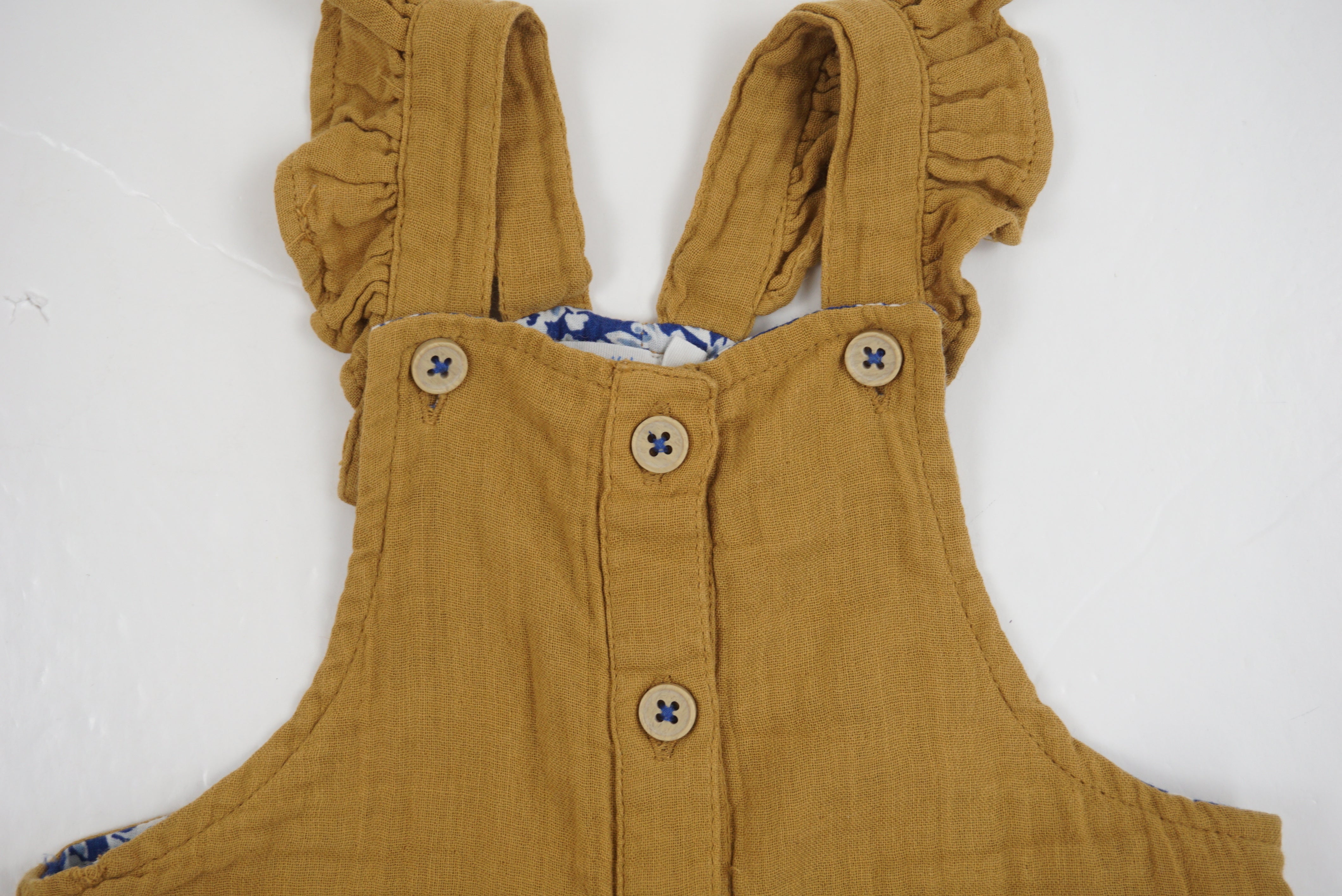 Salopette Moutarde - 12 mois