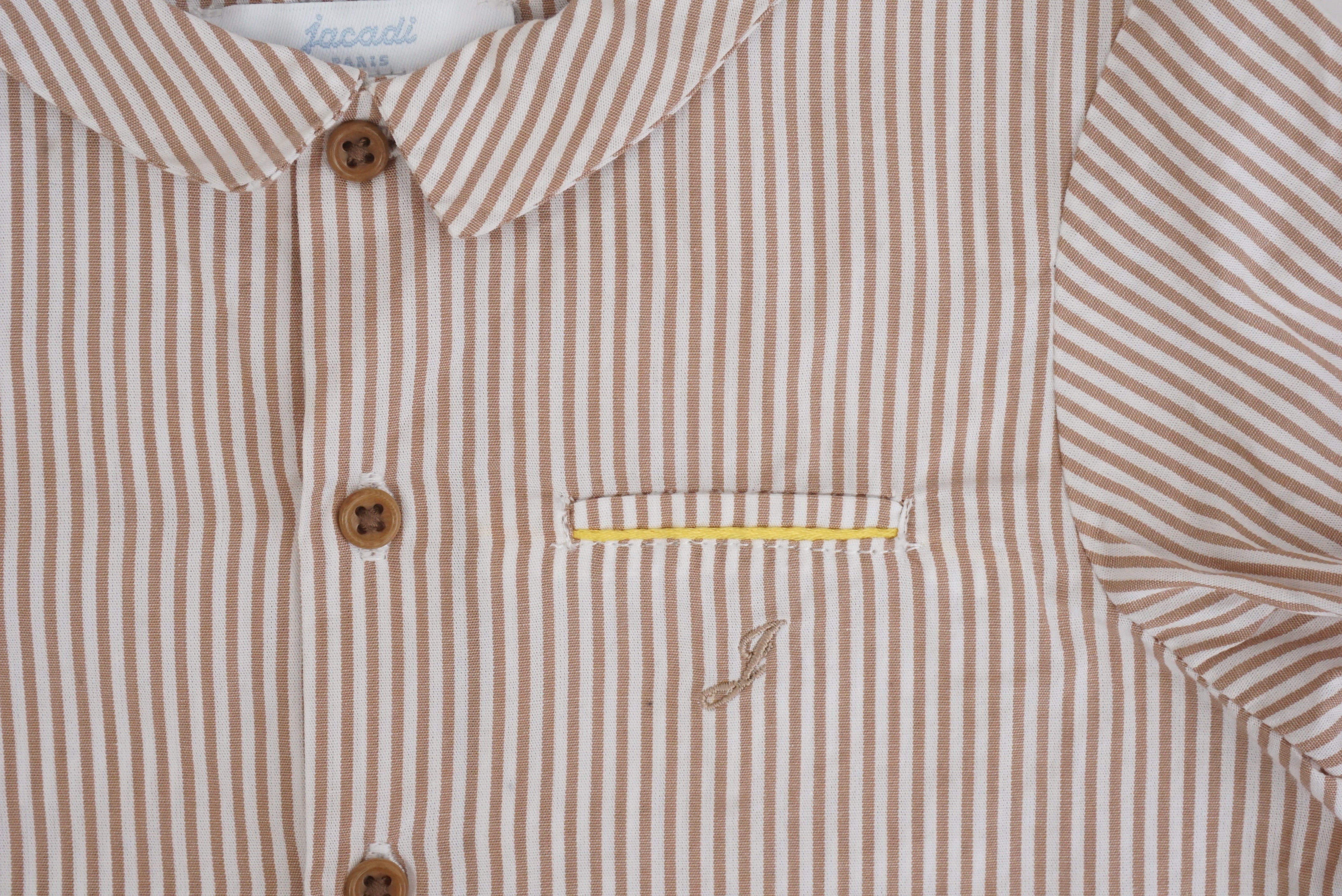 Chemise Taupe - 12 mois