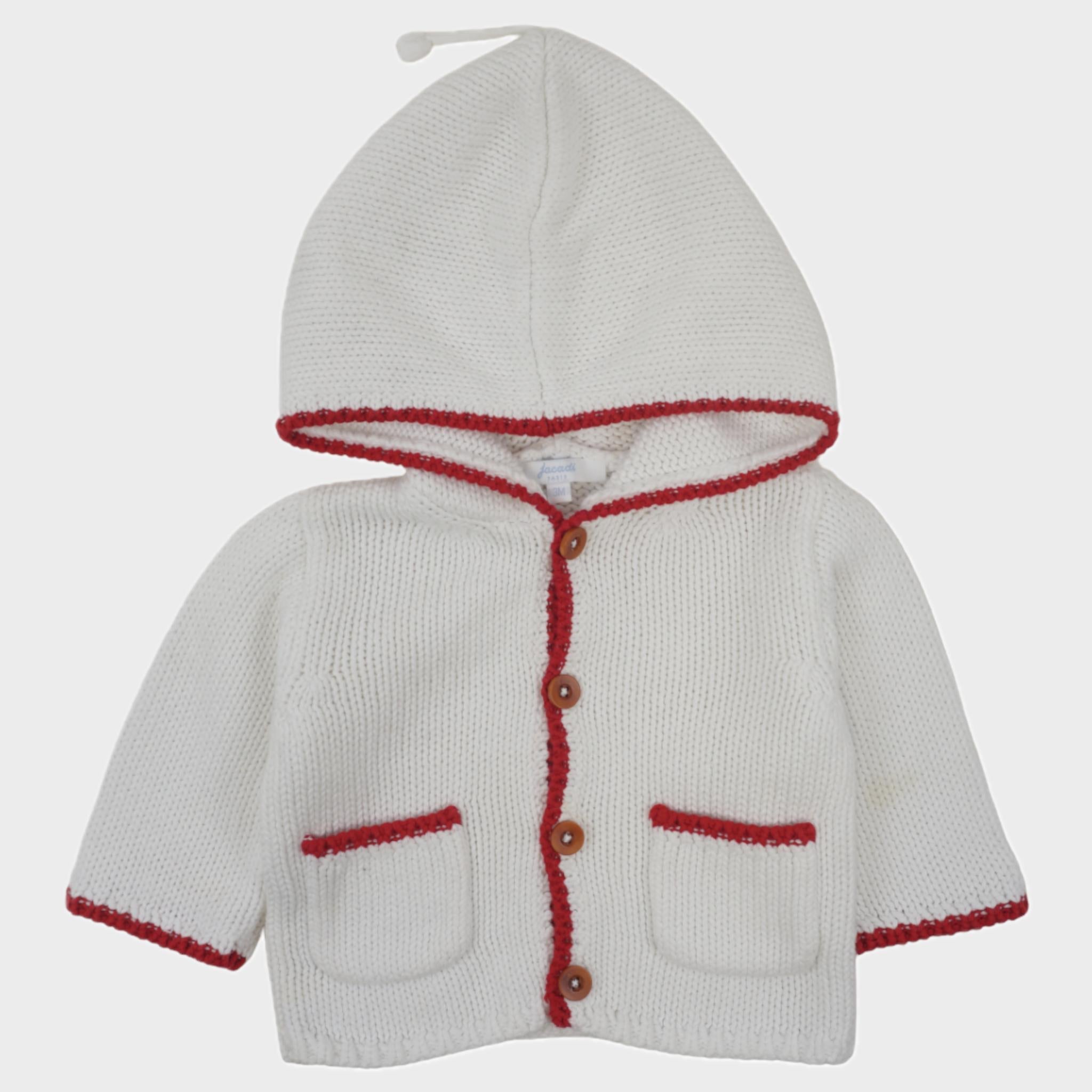 Gilet Blanc - 3 mois