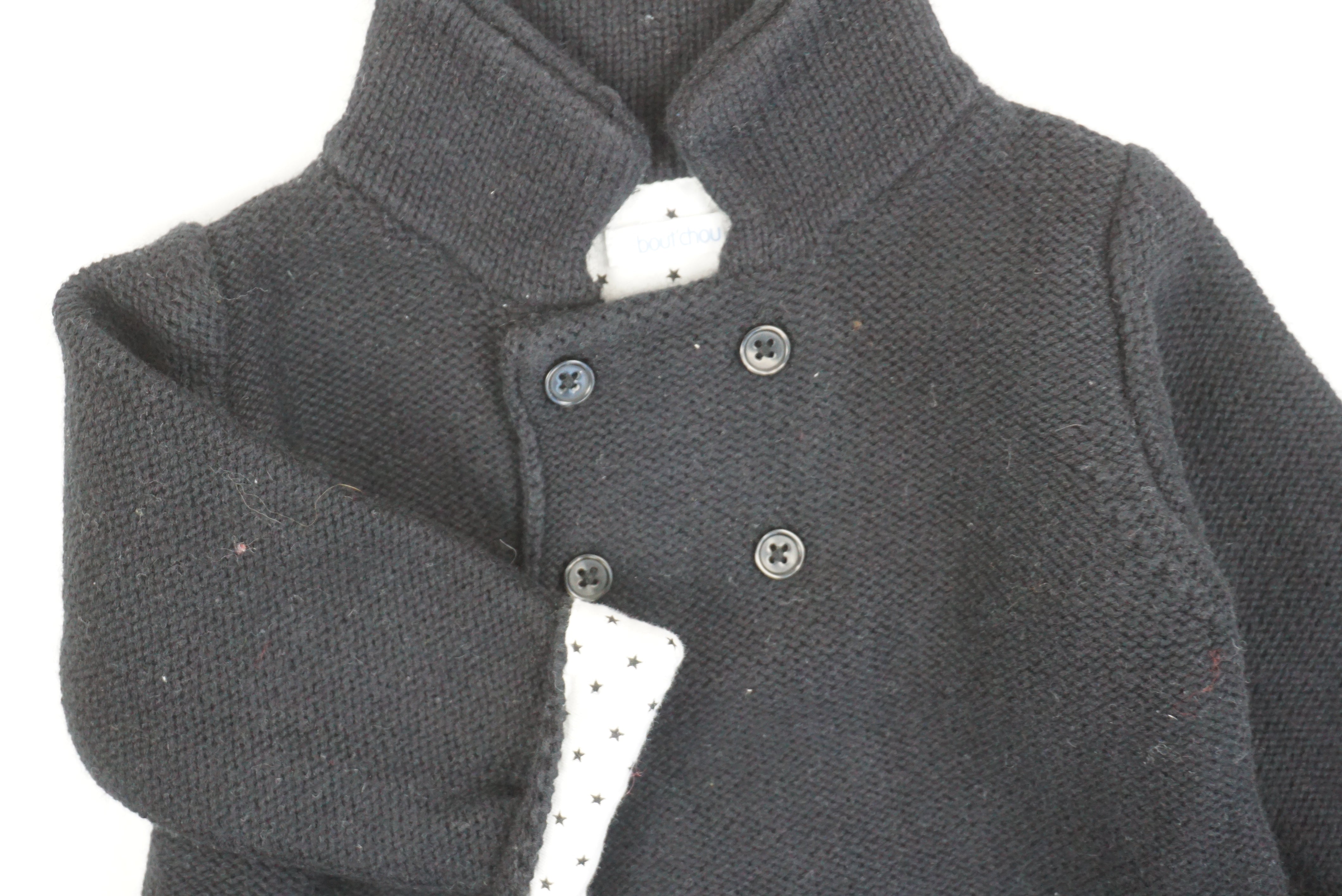 Gilet Bleu - 6 mois