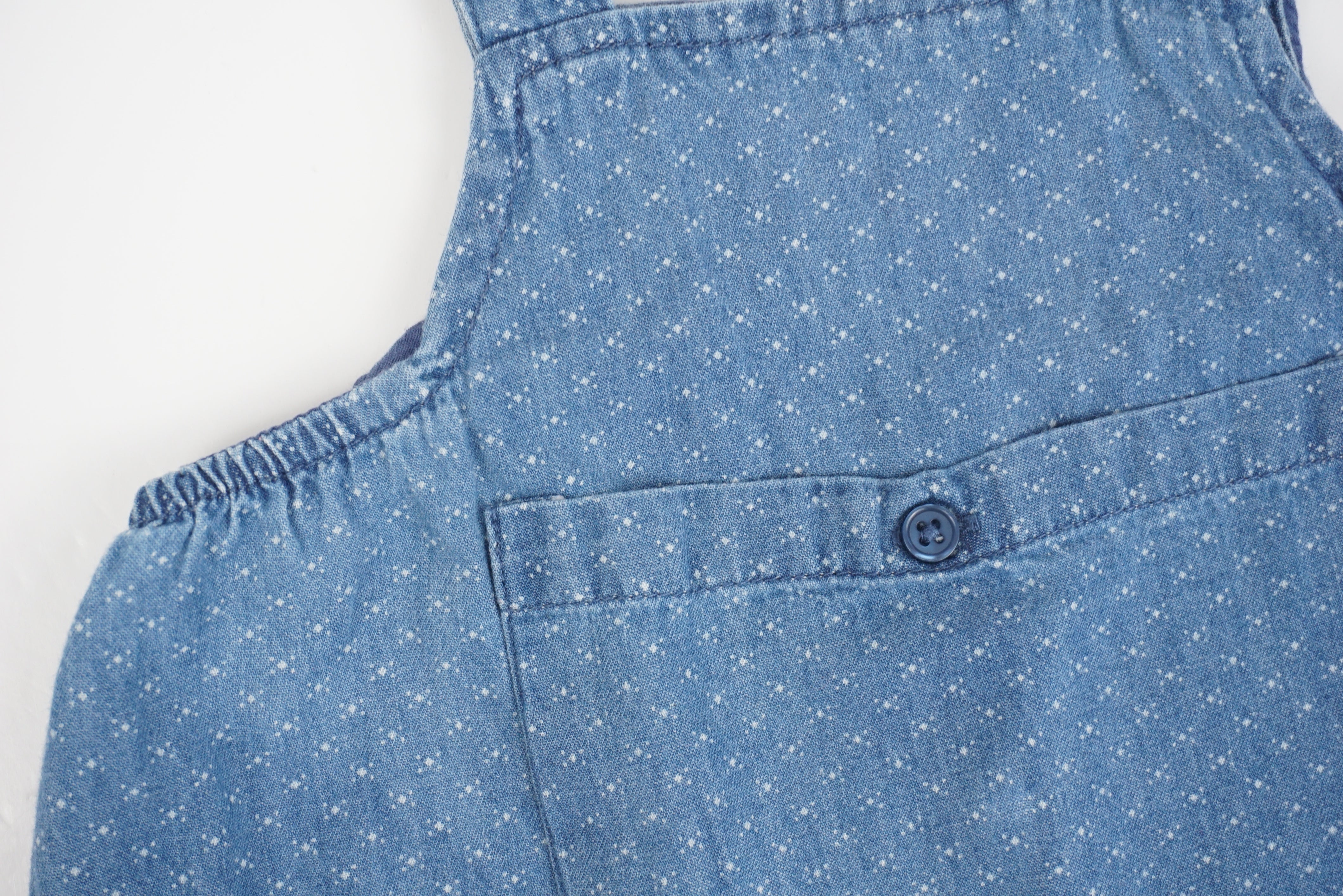 Barboteuse Bleu - 1 mois