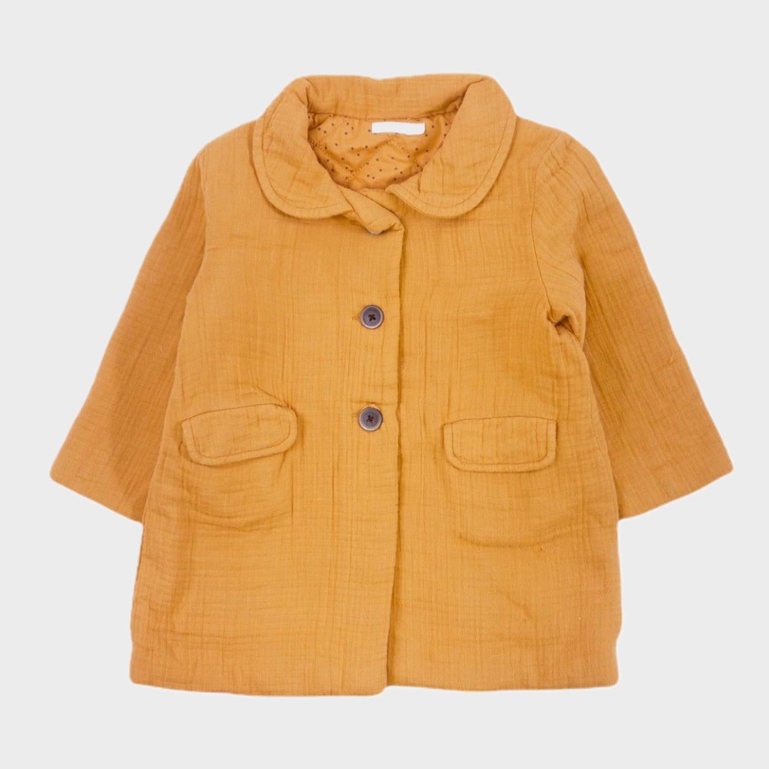 Manteau Moutarde - 36 mois
