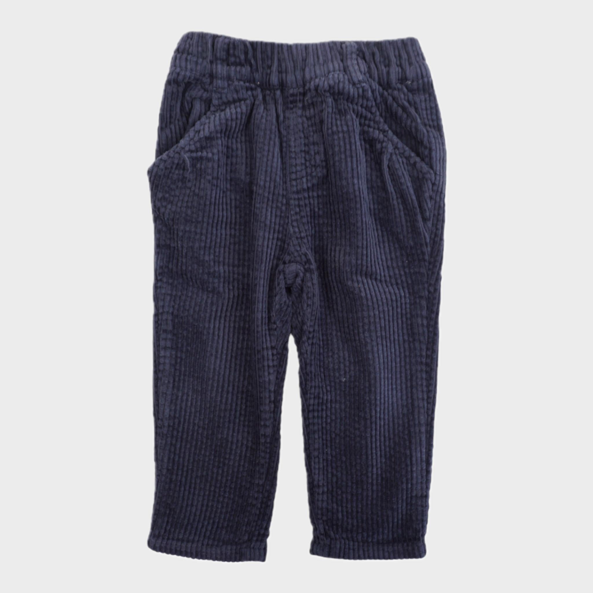 Pantalon Bleu - 12 mois