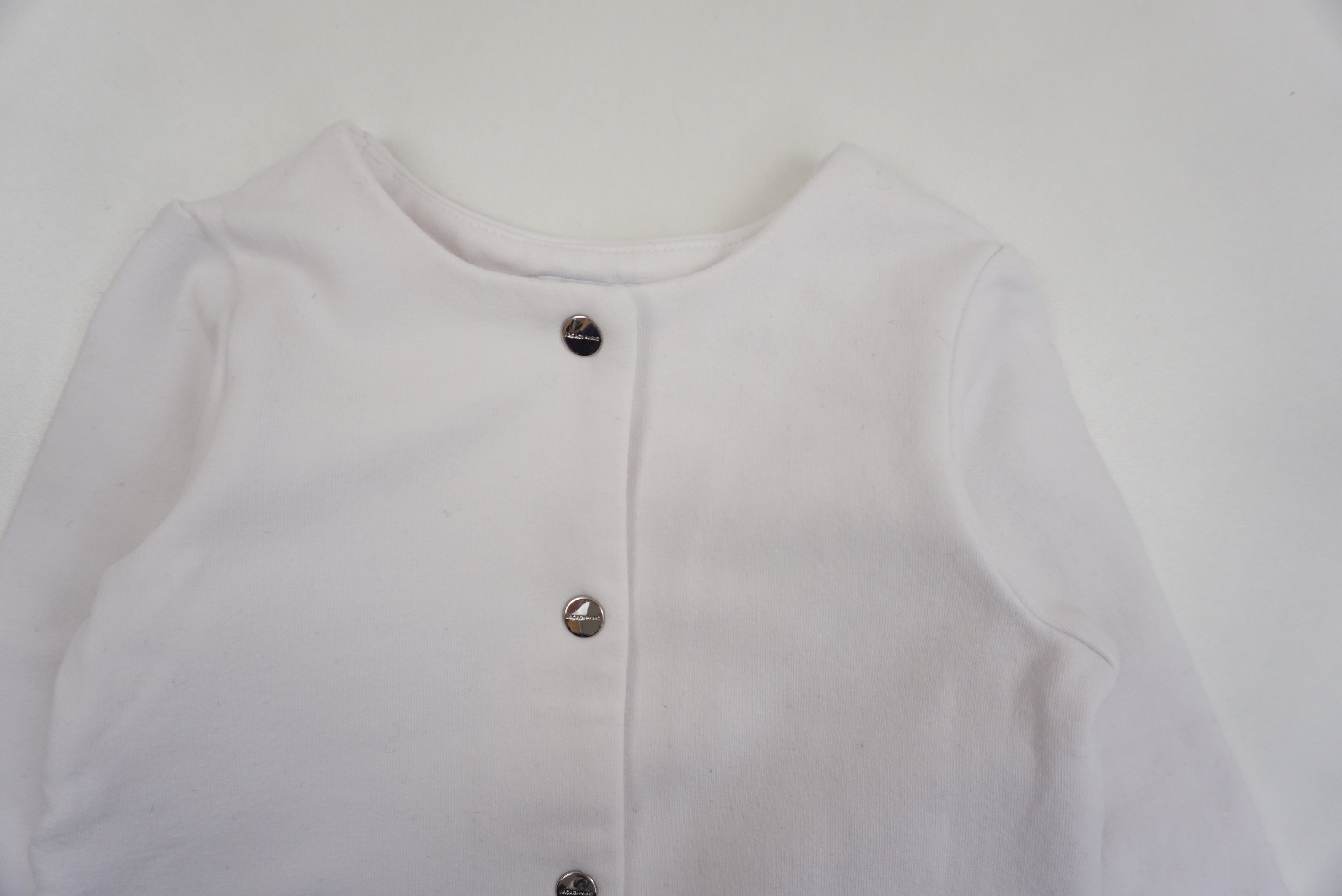 Gilet Blanc - 6 mois