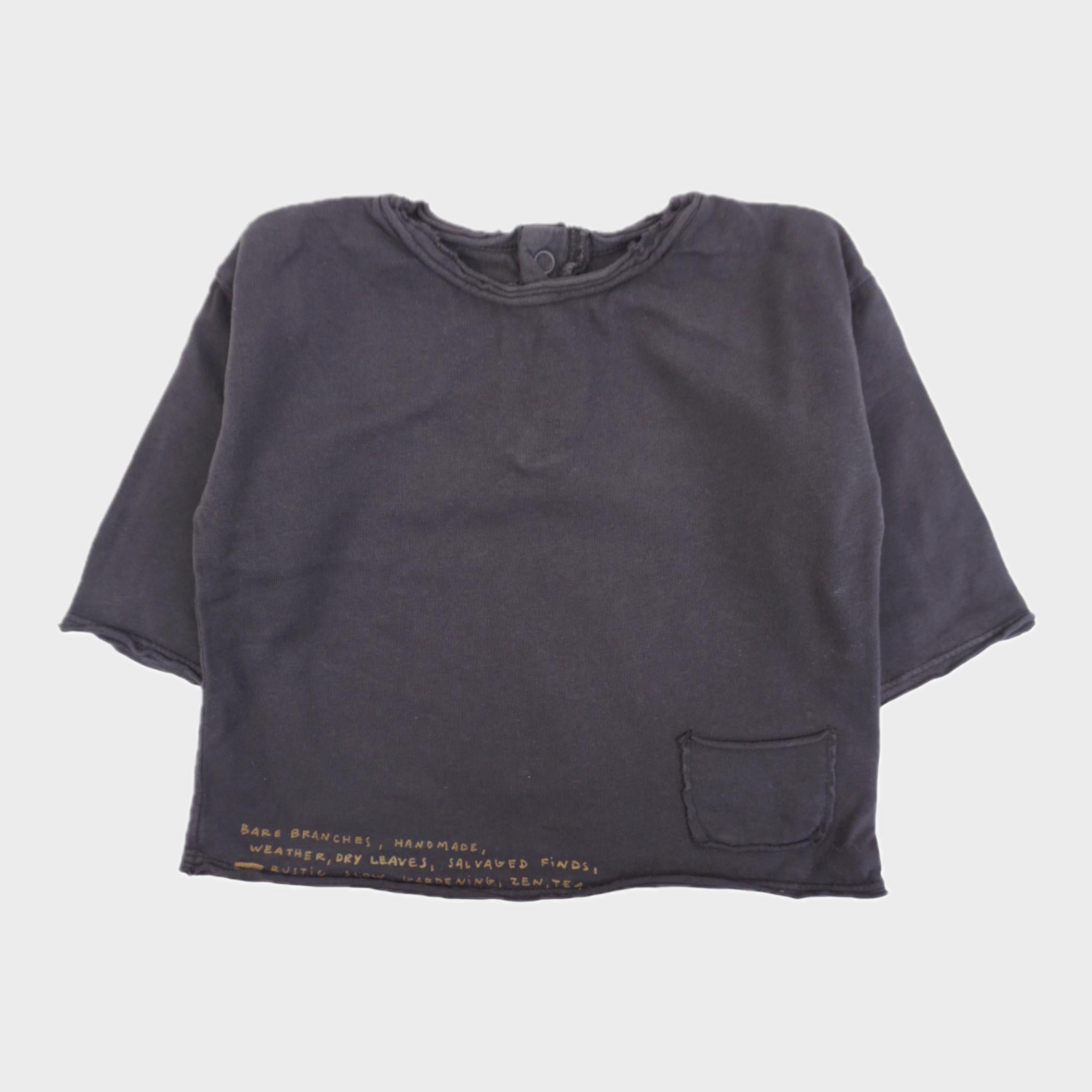T-shirt Anthracite - 6 mois