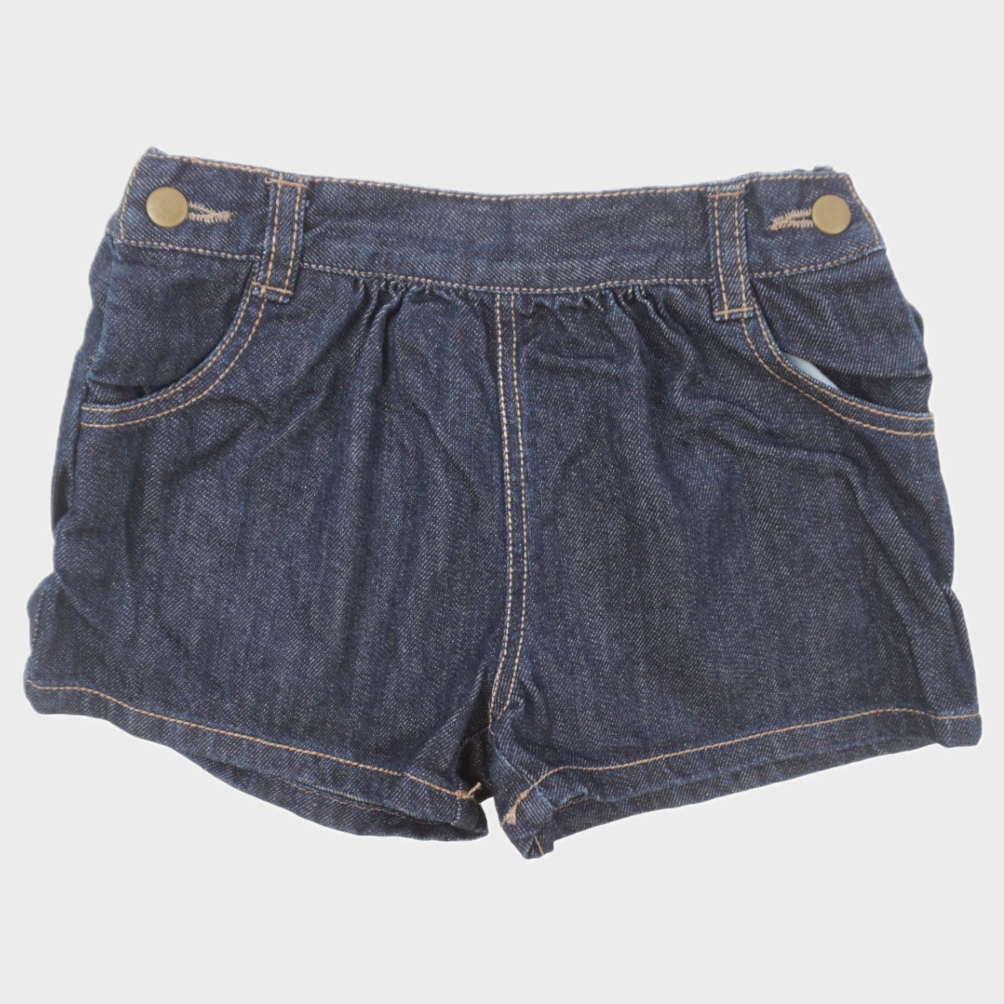 Short Bleu - 18 mois
