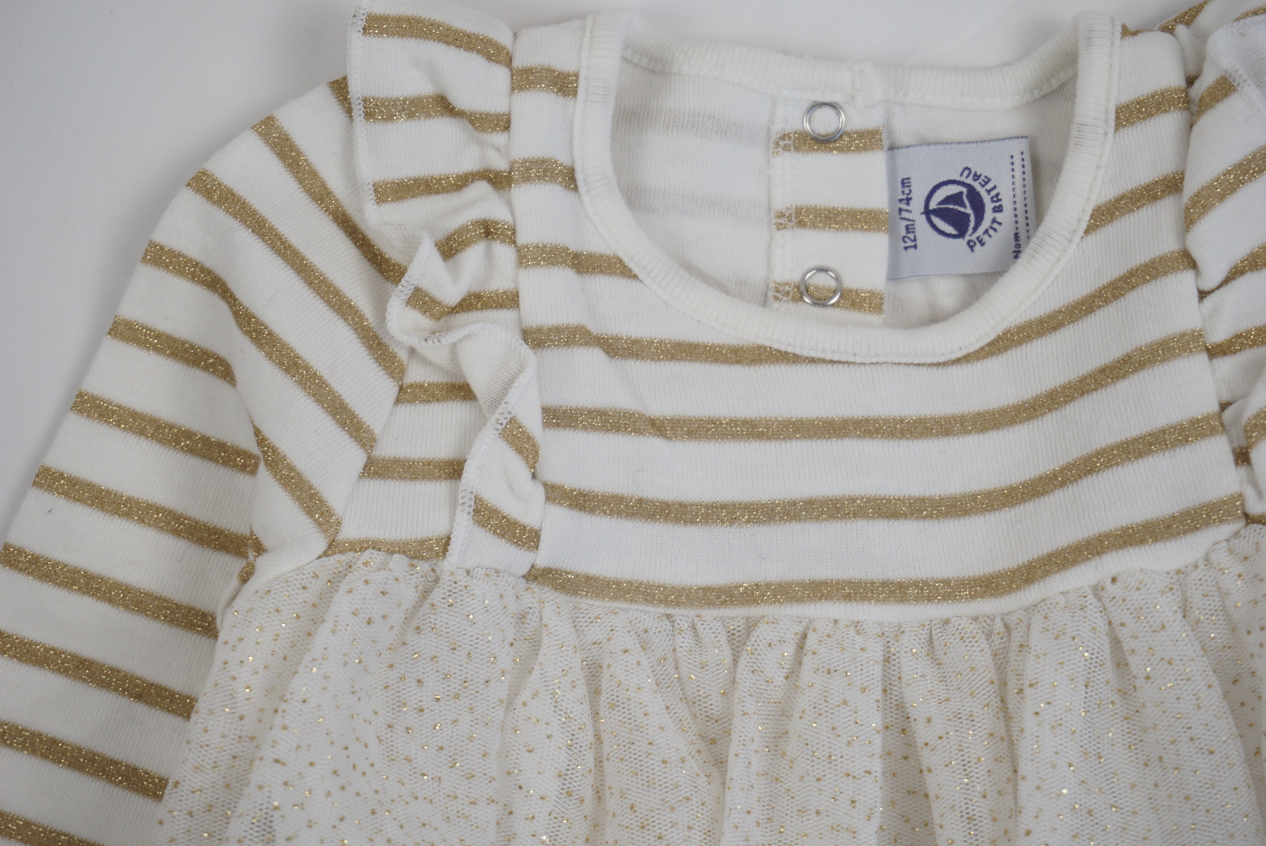 Robe Blanc - 12 mois