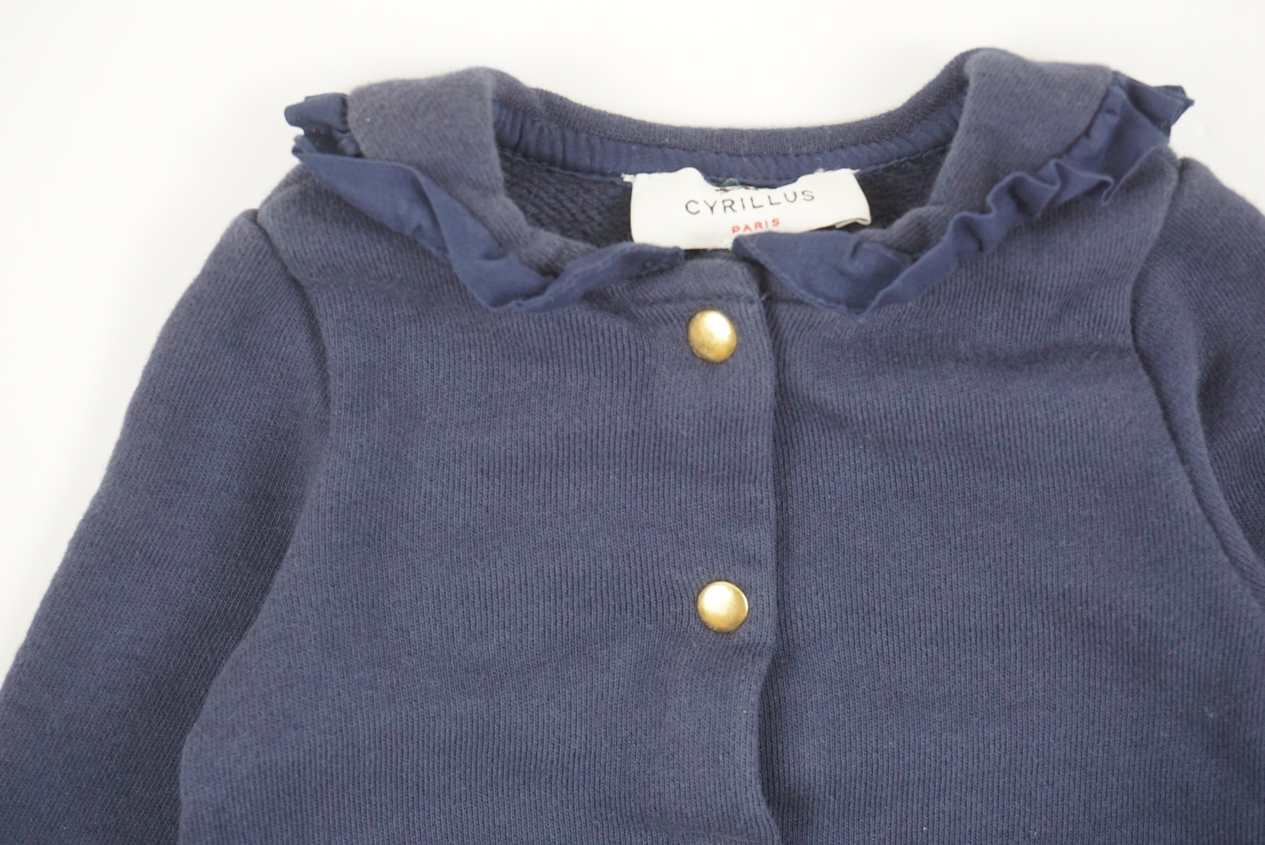 Gilet Bleu - 3/6 mois