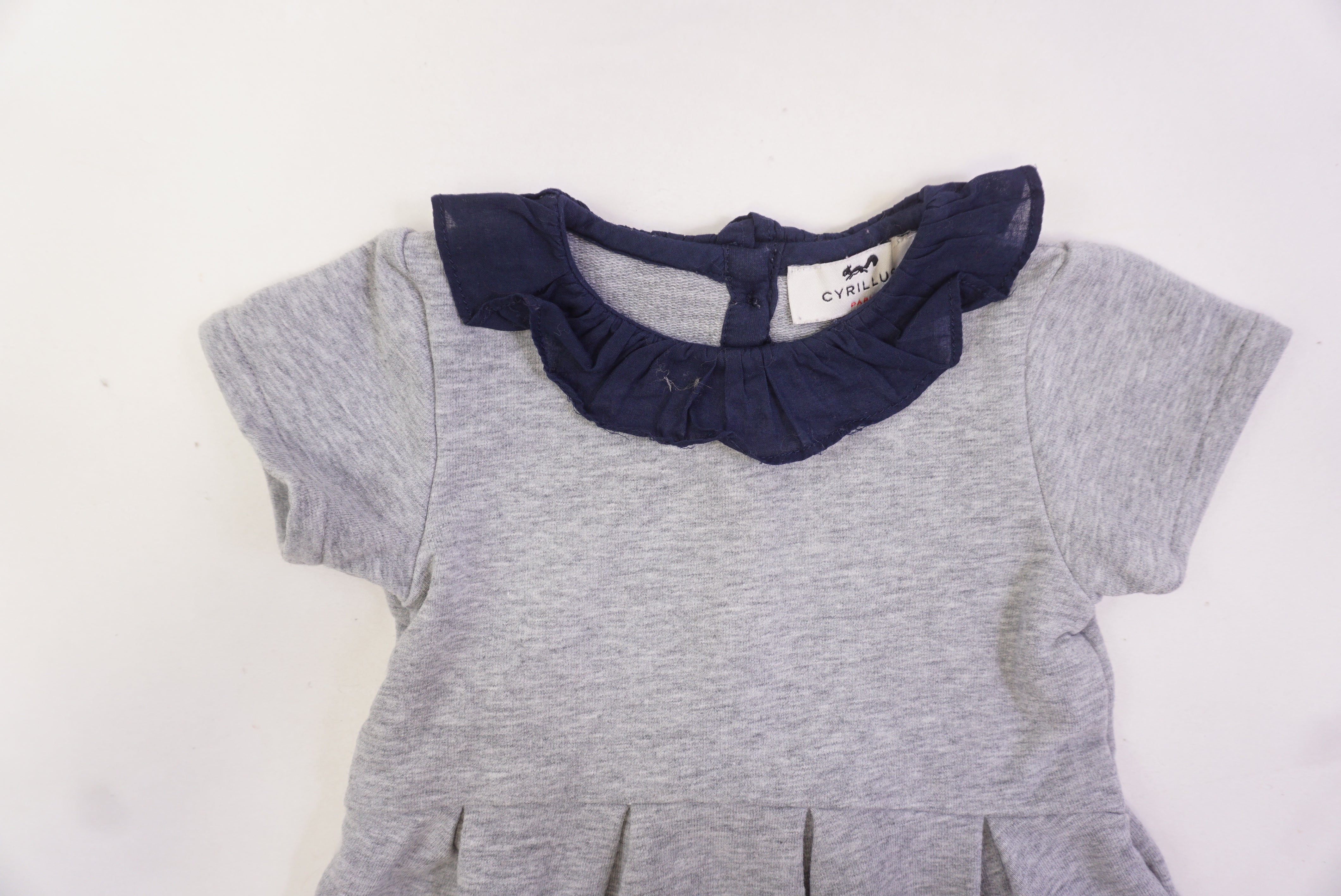 Robe Gris - 6 mois