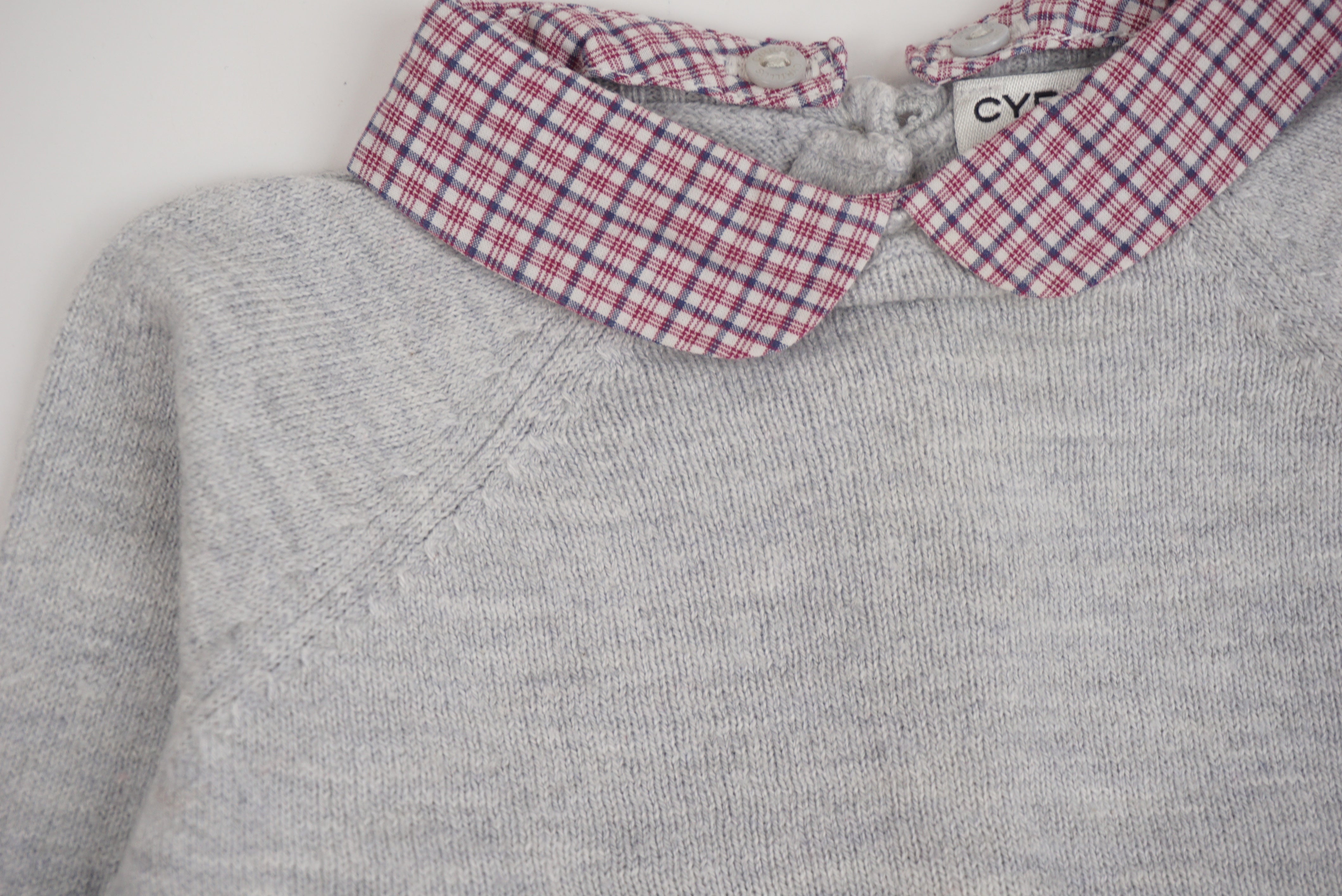 Pull Gris - 6 mois