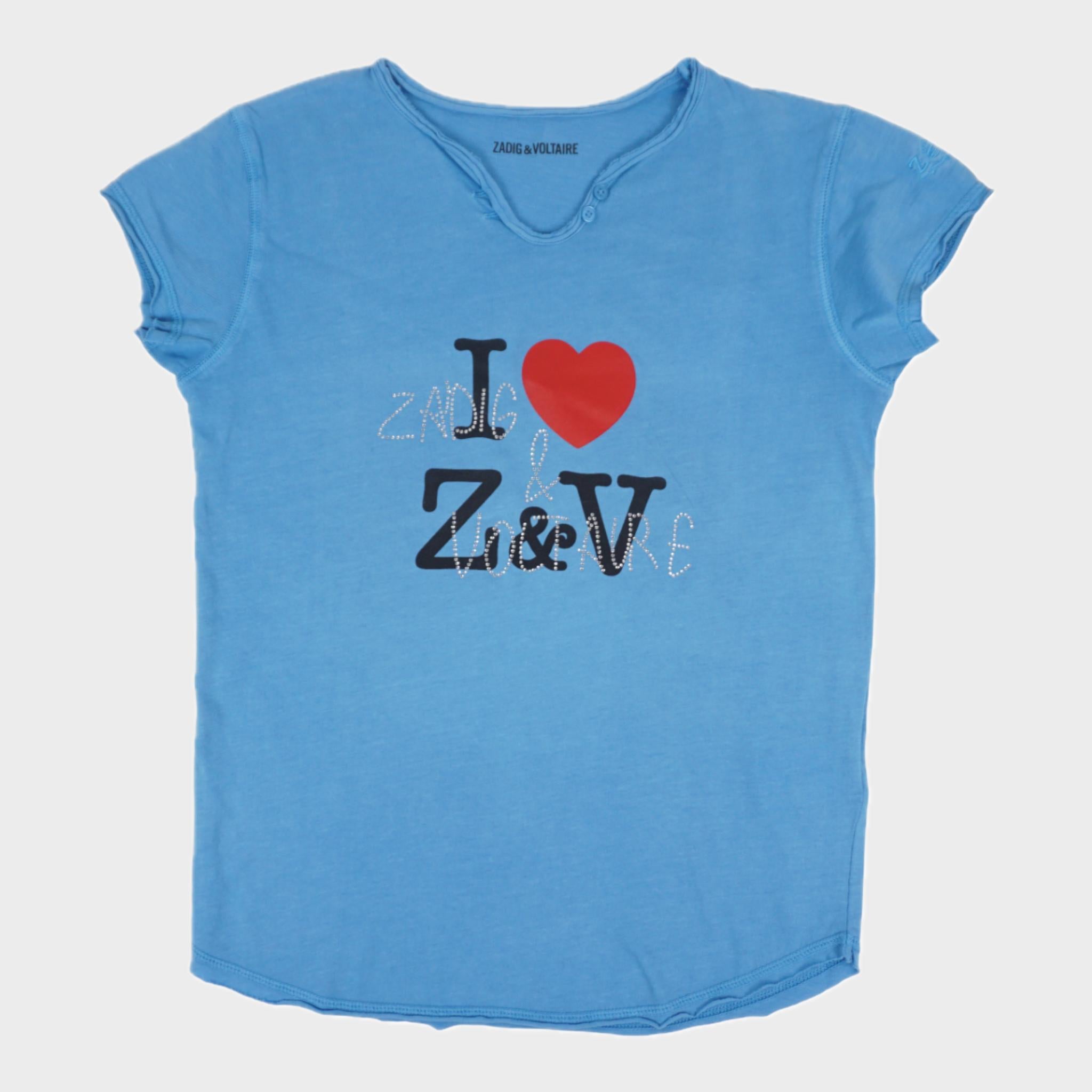 T-shirt Bleu - 14 ans