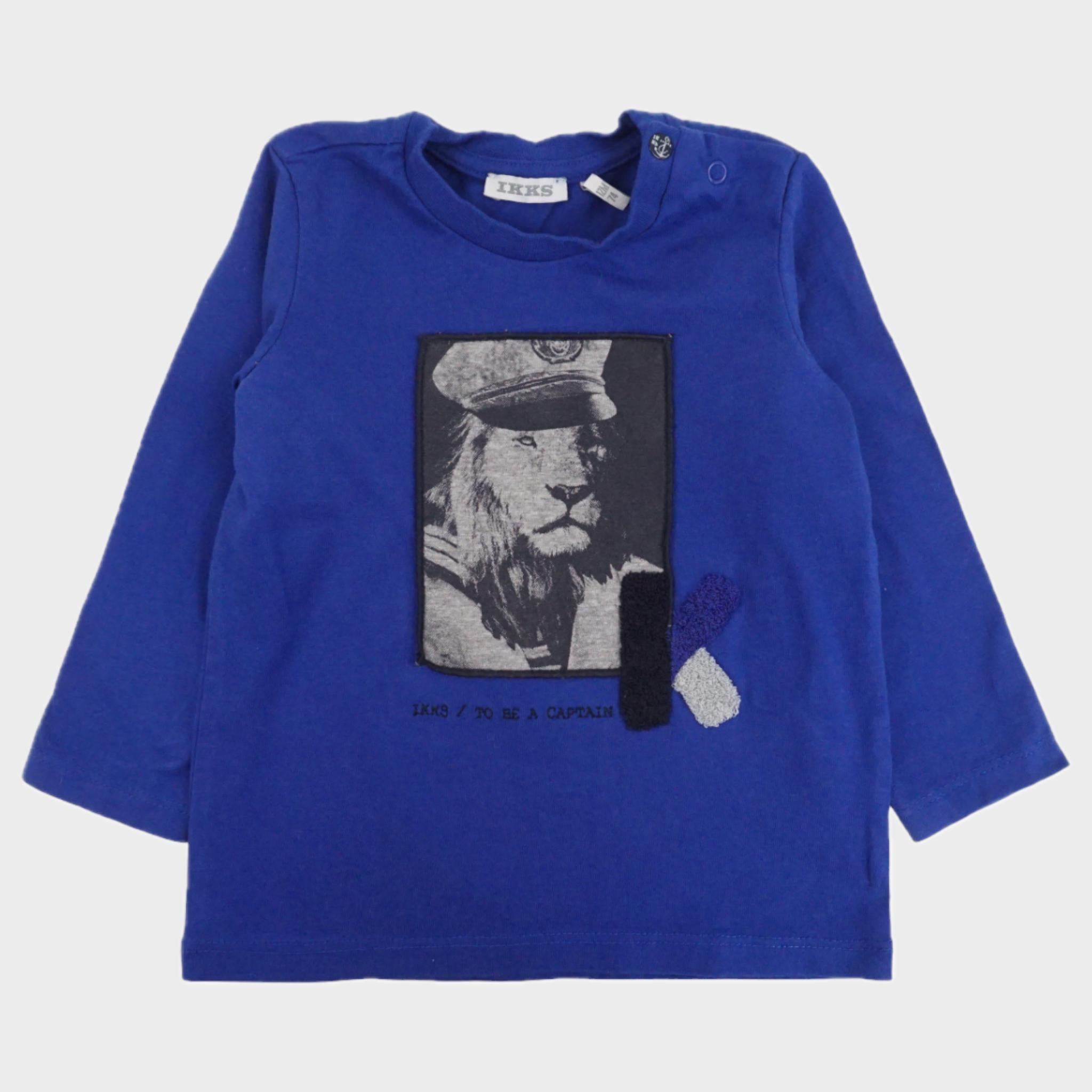 T-shirt Bleu - 12 mois