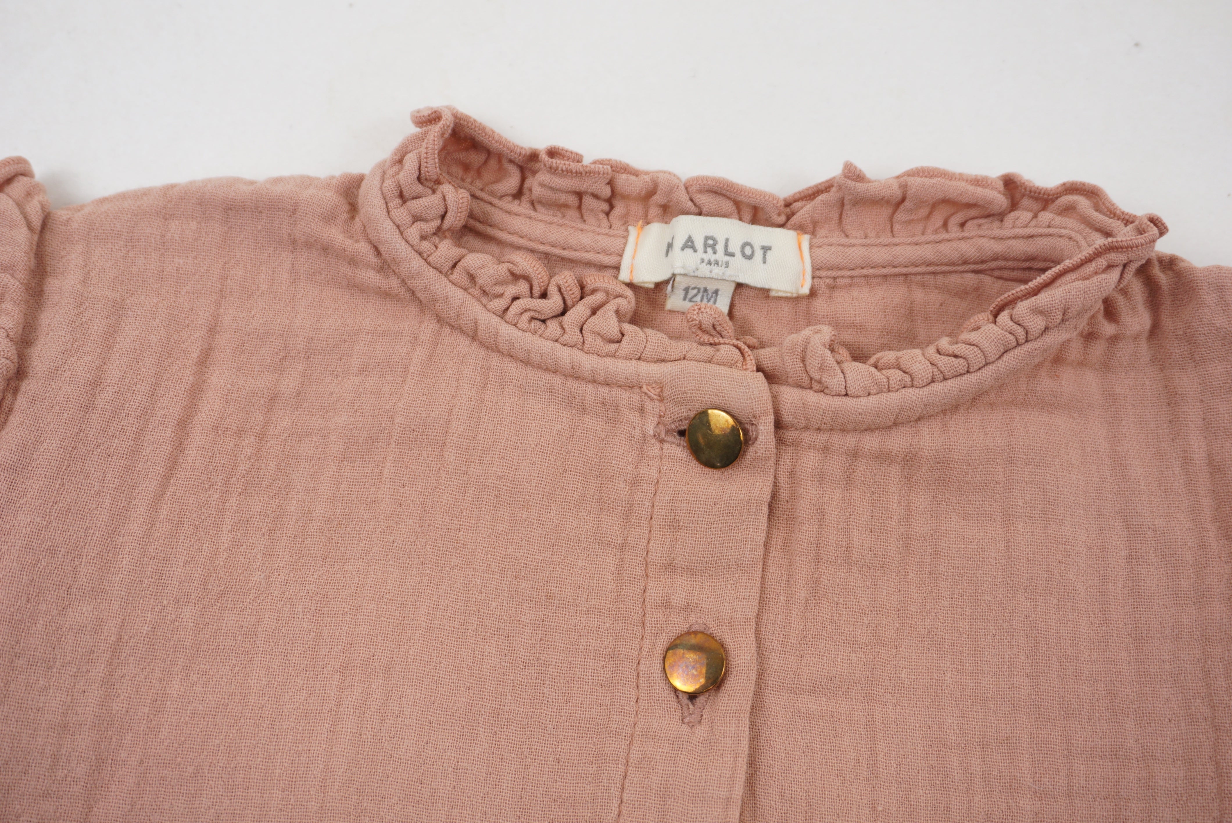 Blouse Rose - 12 mois
