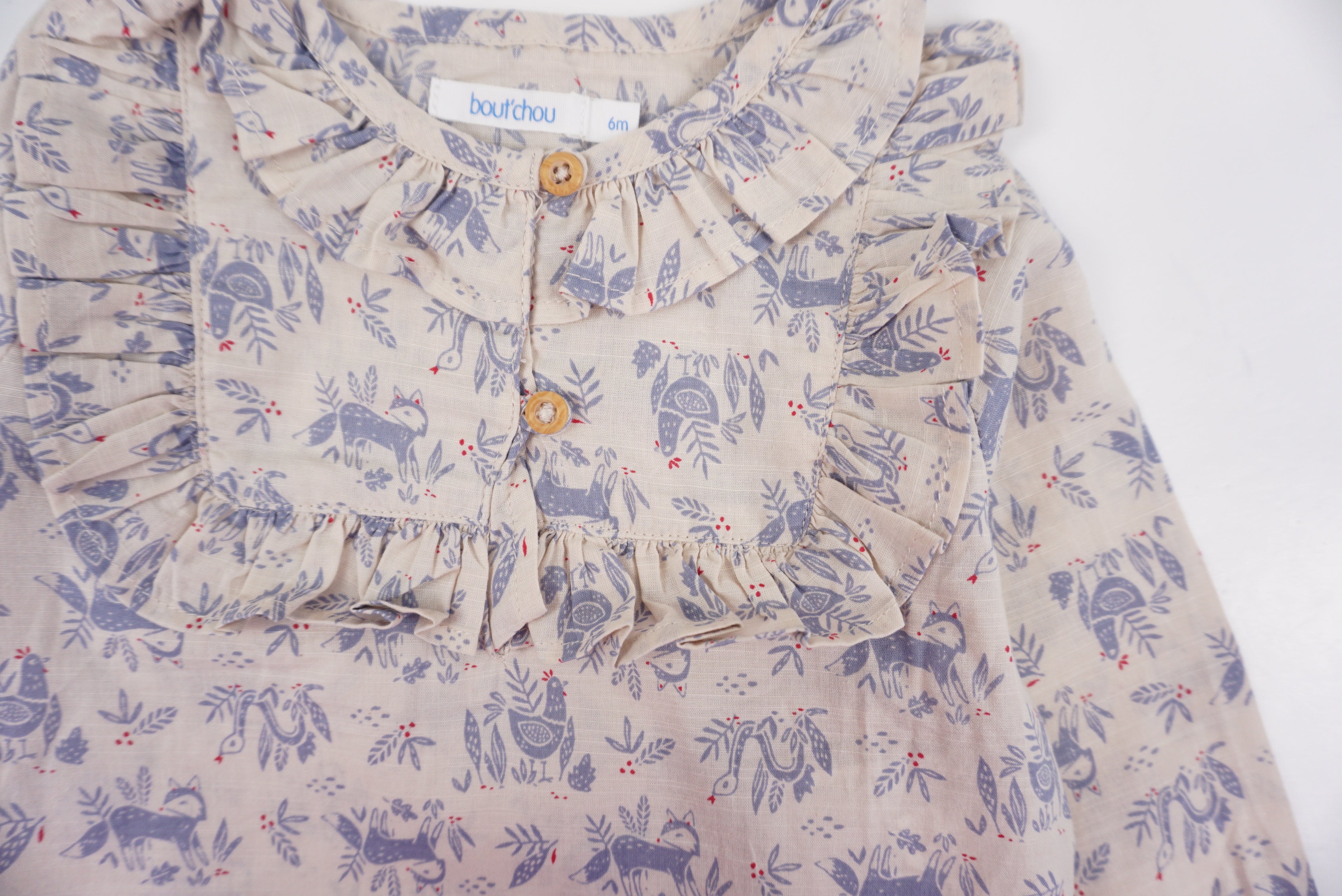 Blouse Rose - 6 mois