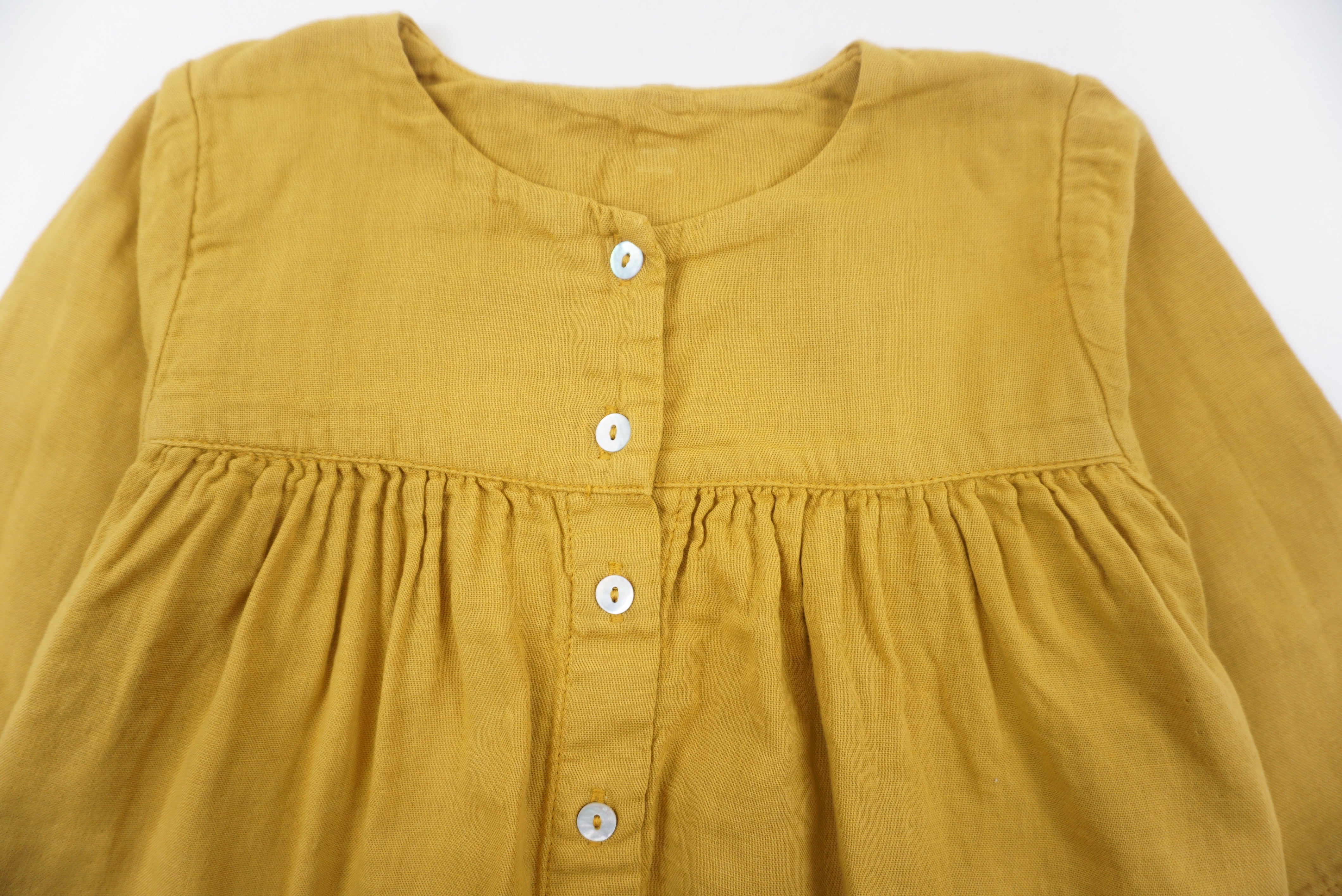 Robe Moutarde - 12 mois