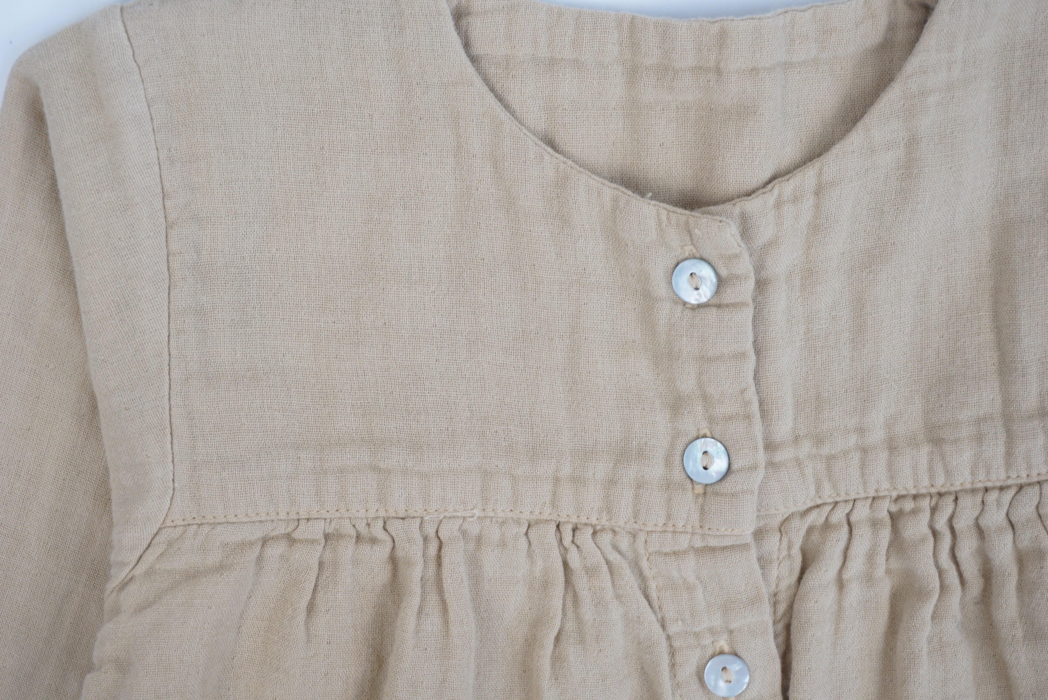 Chemise Beige - 12 mois