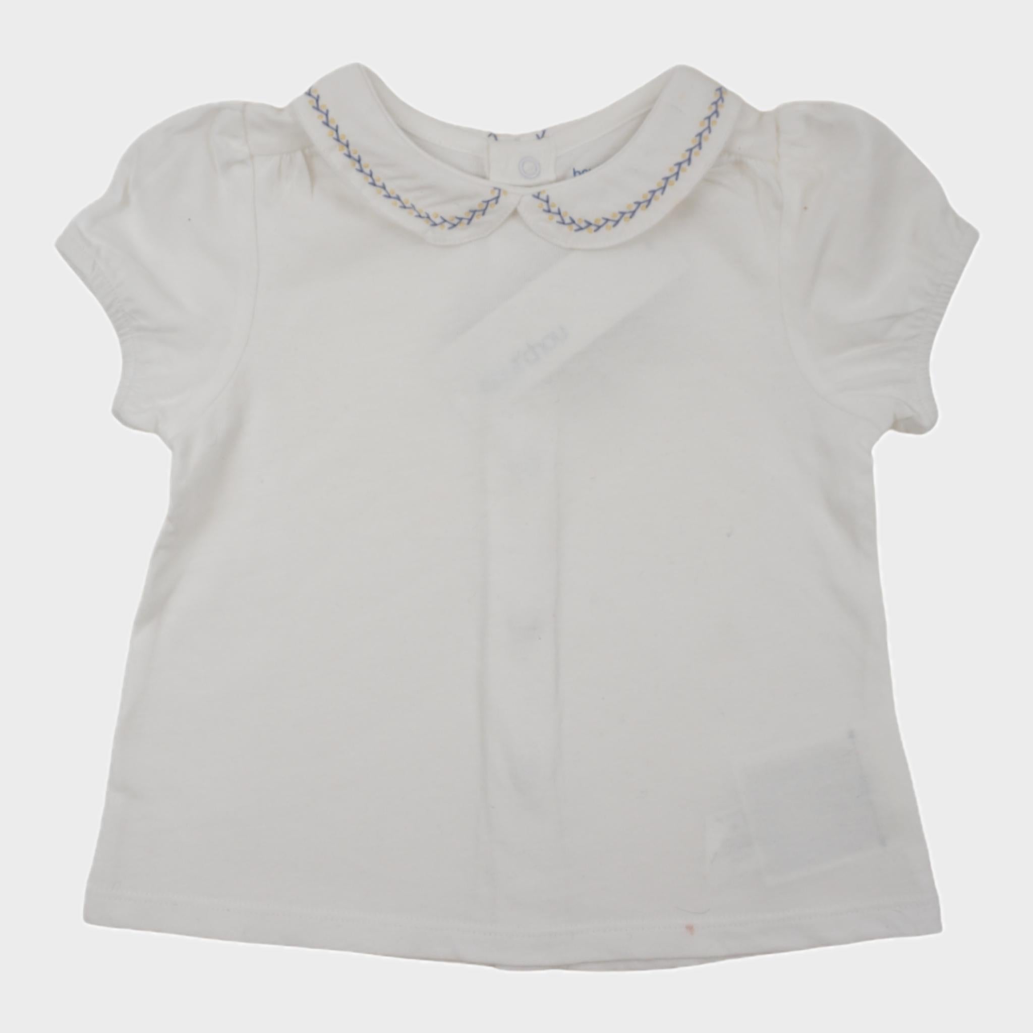 T-shirt Blanc - 12 mois