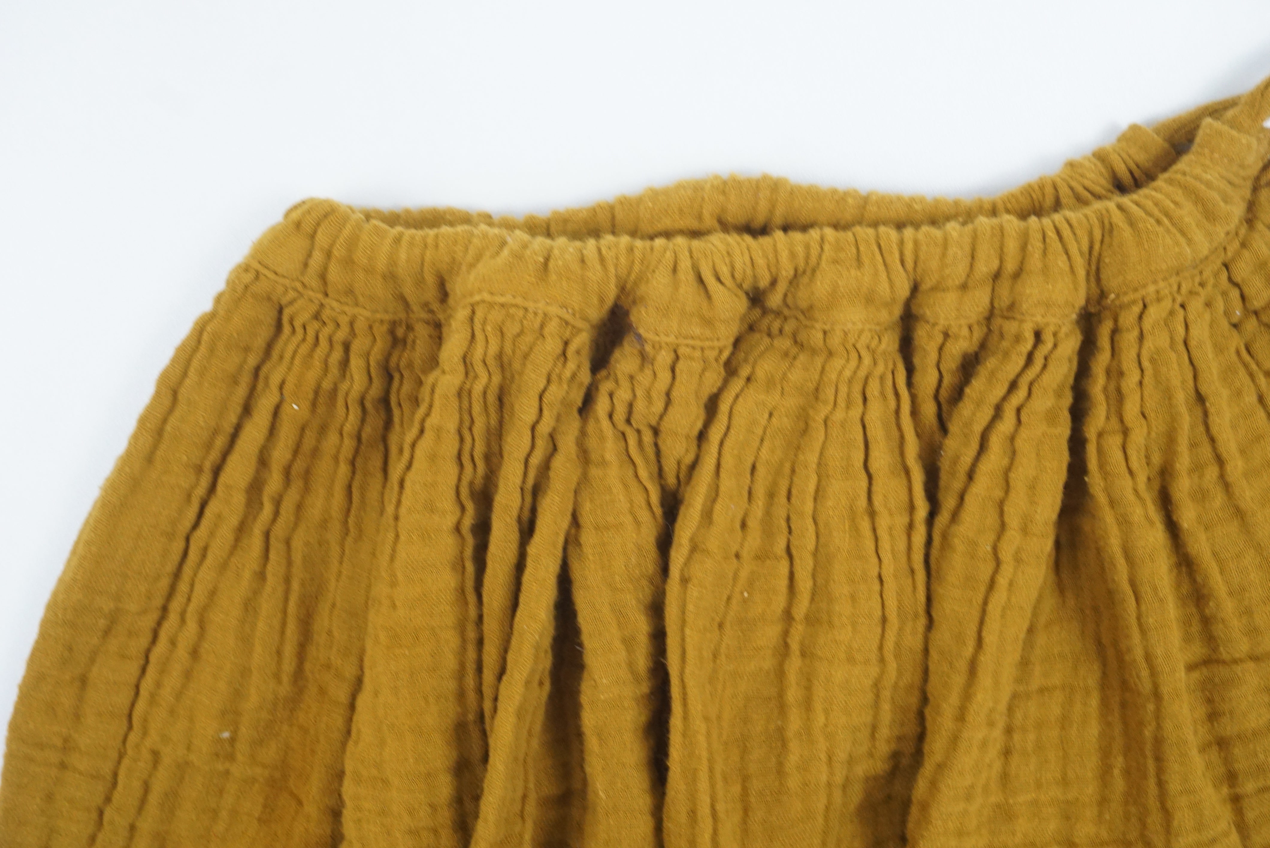 Jupe Moutarde - 6 ans