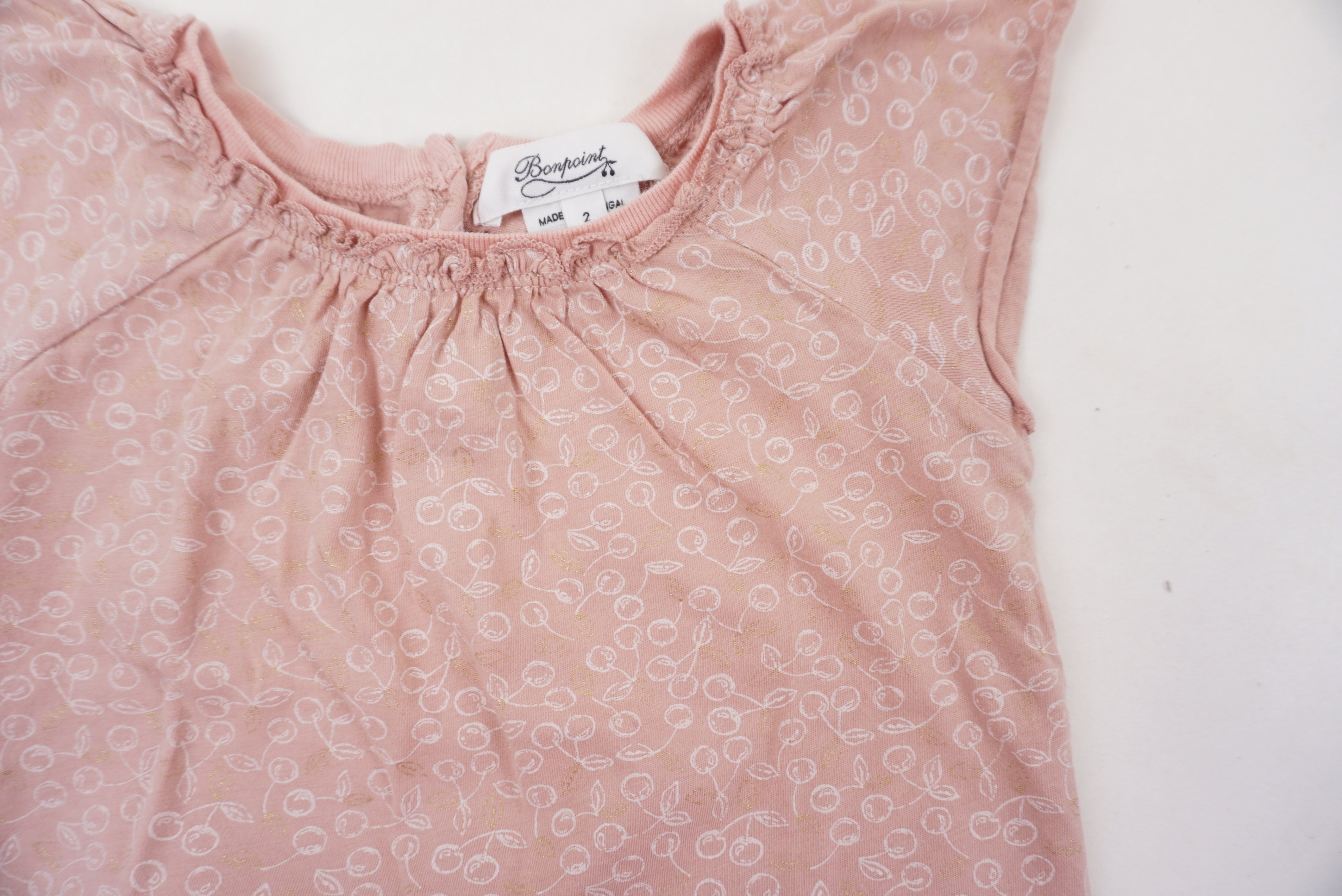 Pyjama Rose - 2 ans