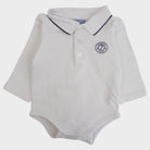 Body polo Blanc - 6 mois