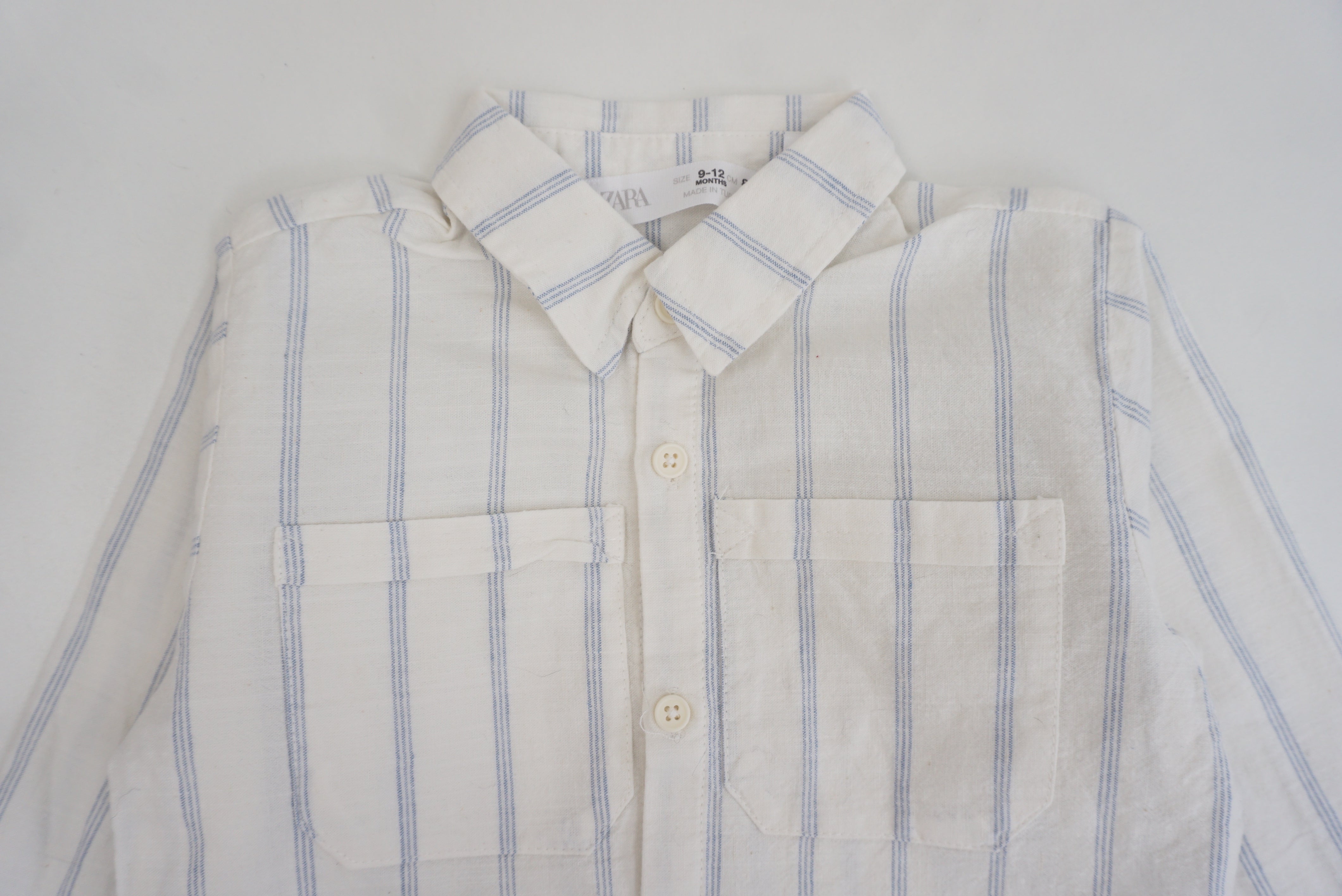 Chemise Ecru - 9/12 mois