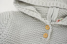 Burnou Bleu gris - 6 mois