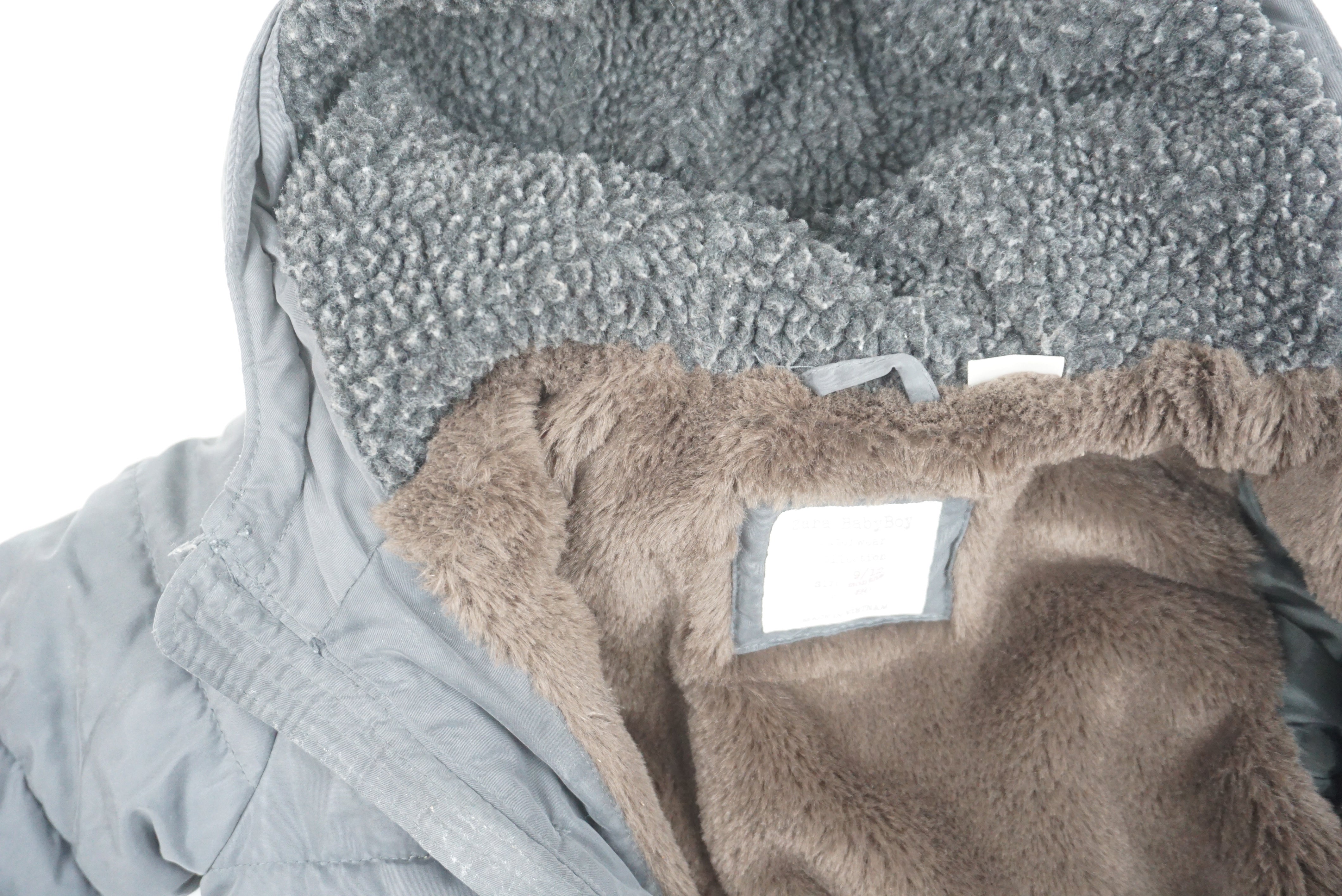 Manteau Gris - 9/12 mois