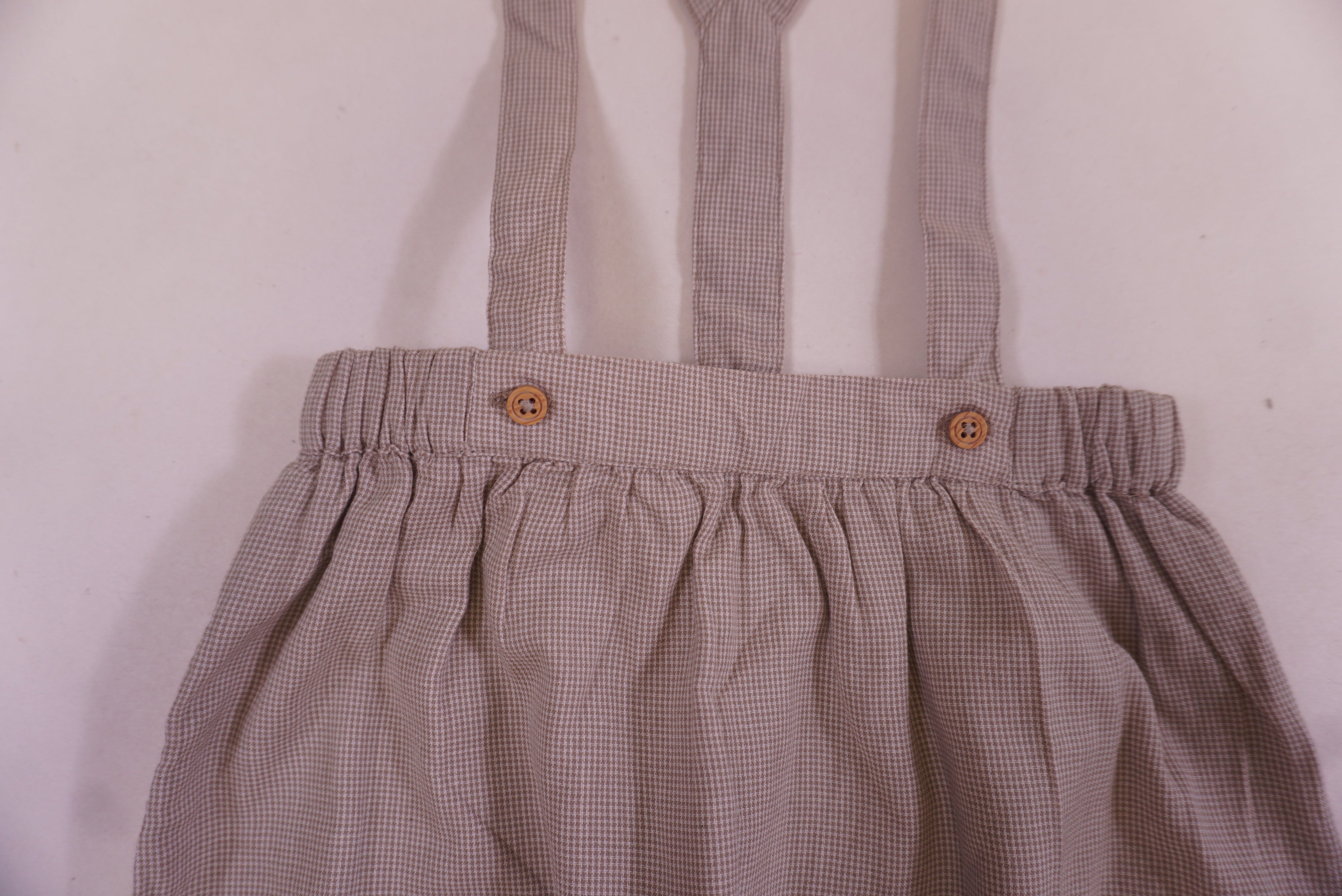 Bloomer à bretelles Taupe - 12 mois