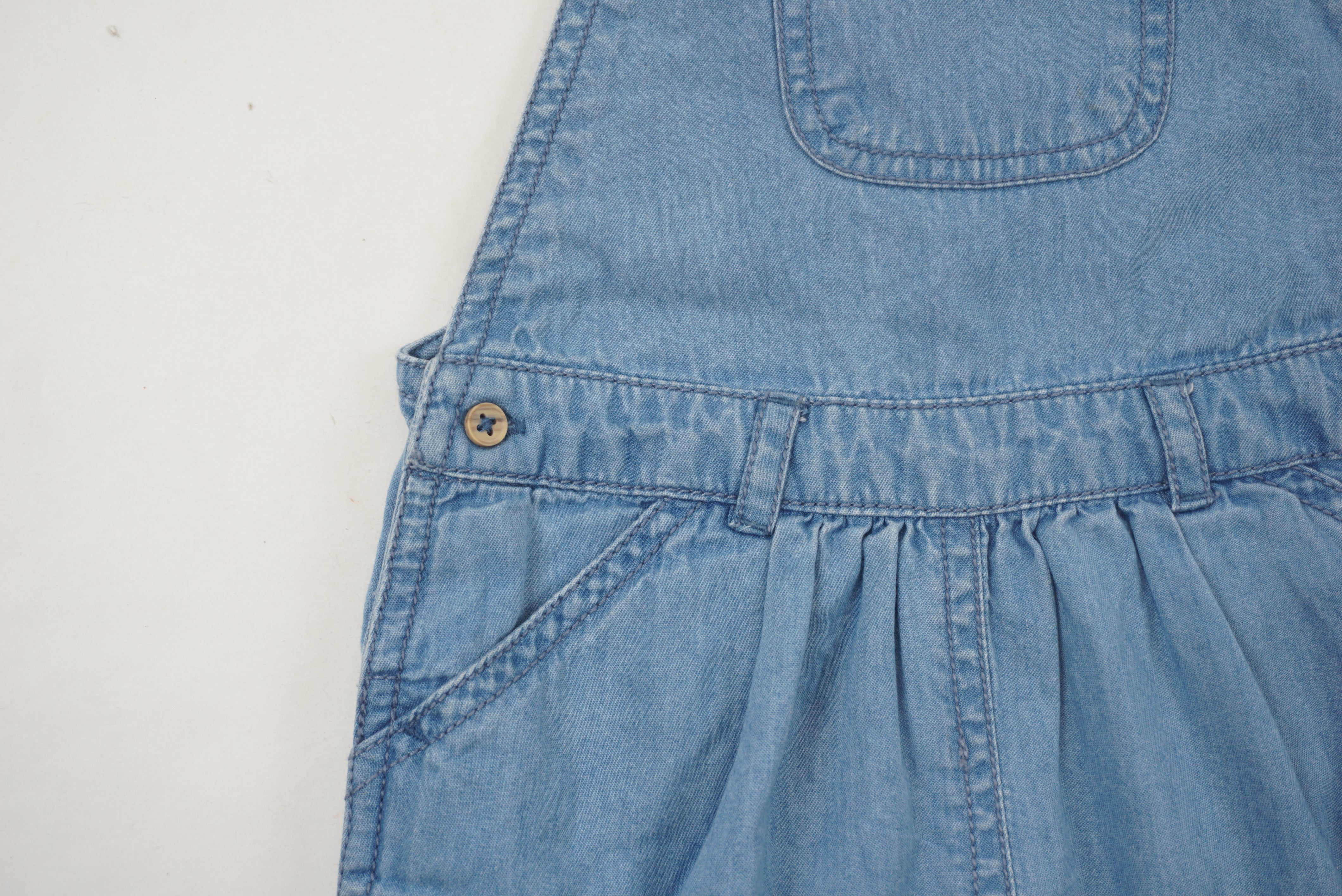 Salopette Bleu - 12 mois