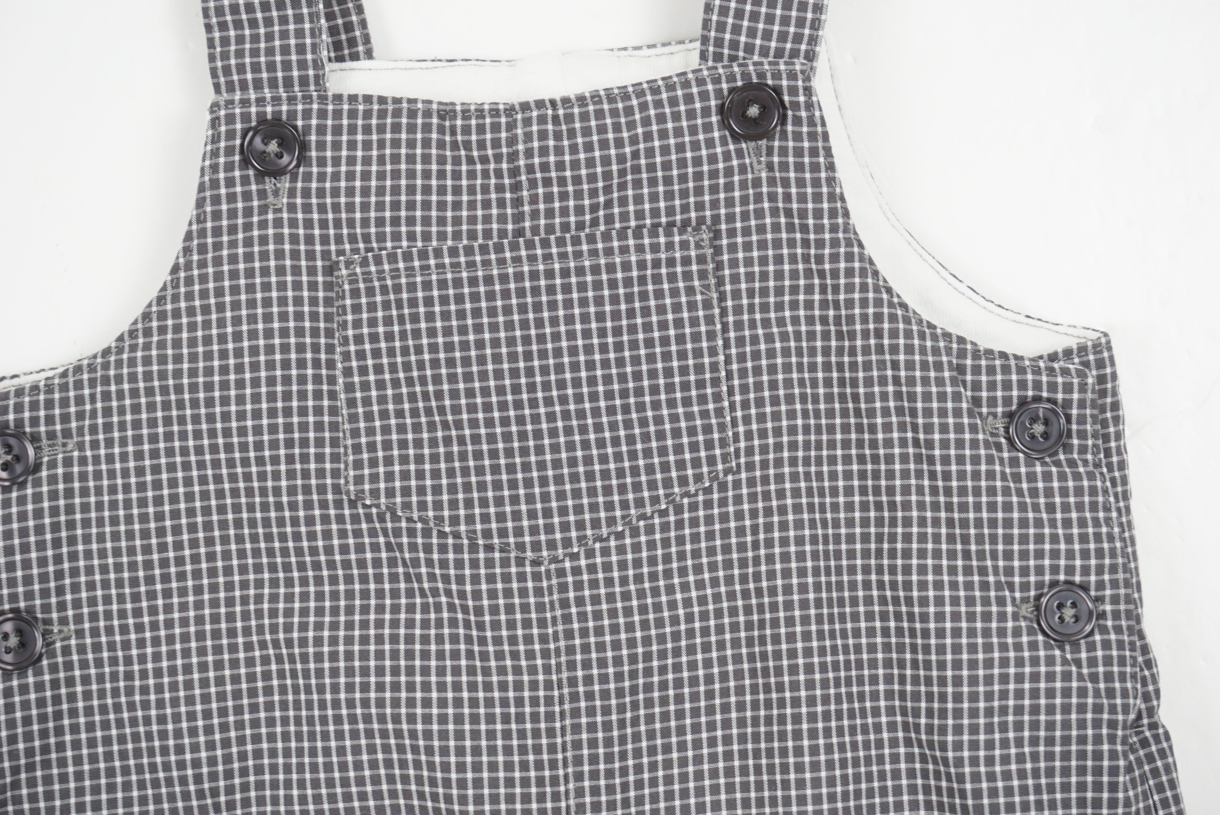 Salopette Gris - 6 mois