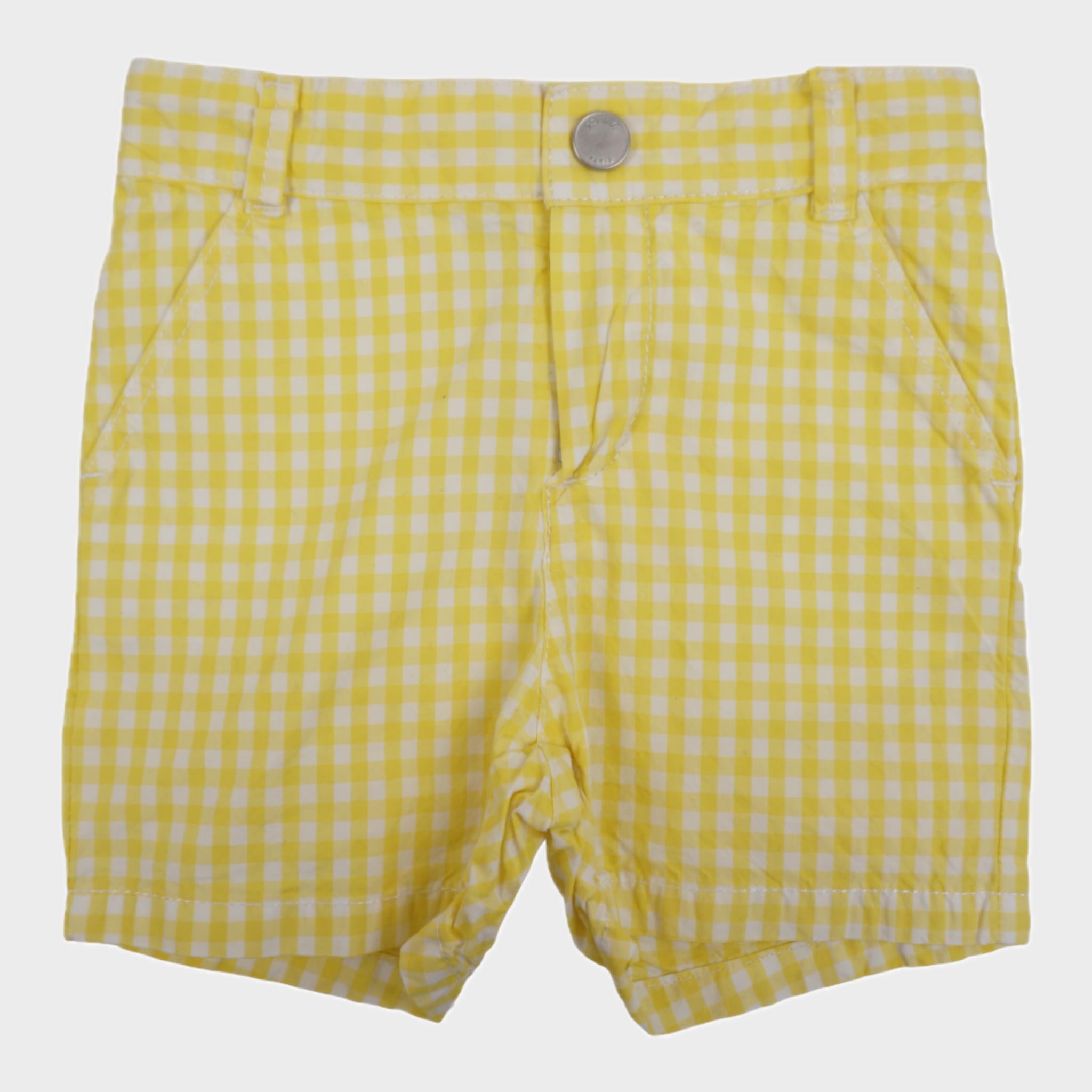 Short Jaune - 12 mois