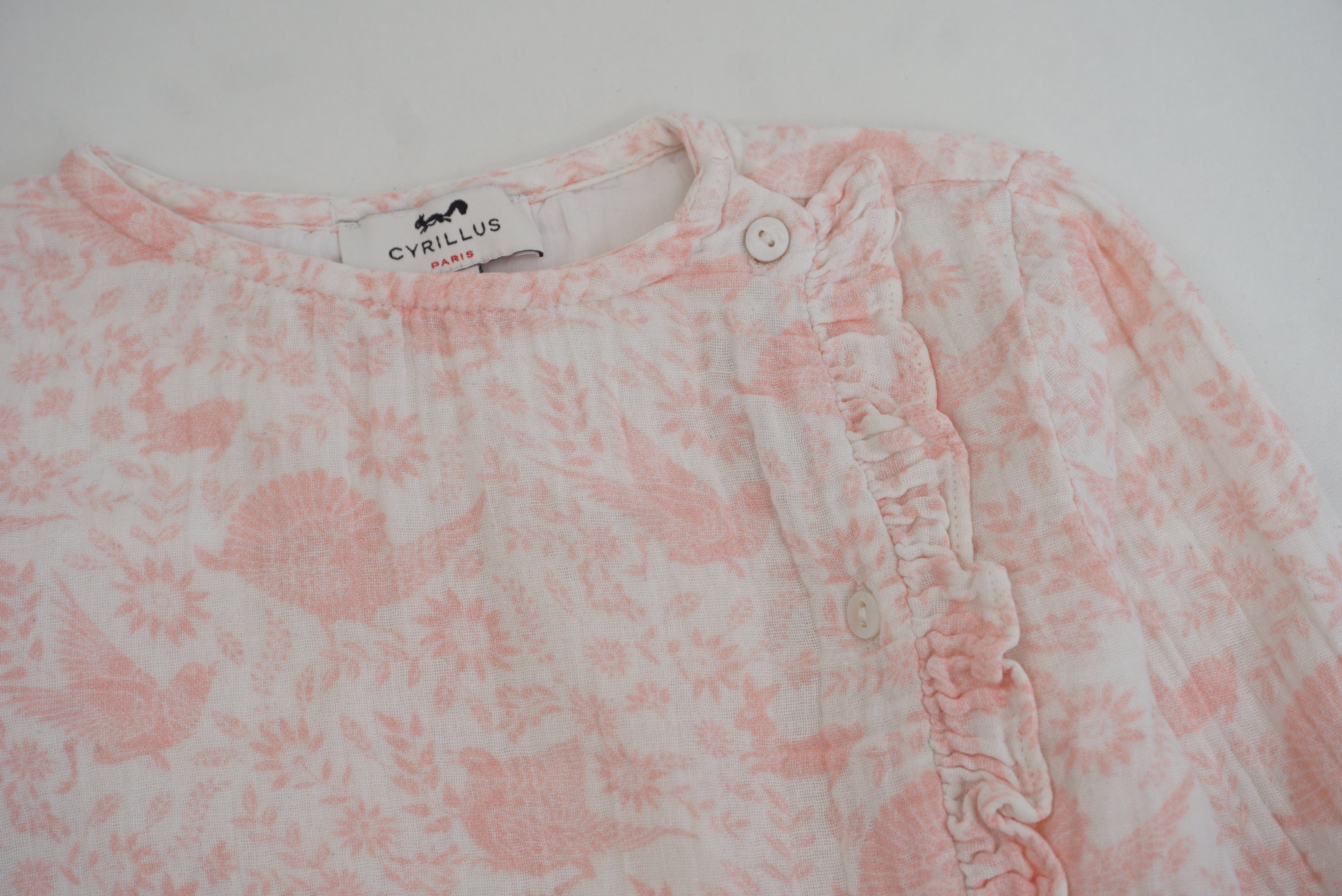 Blouse Rose - 18 mois