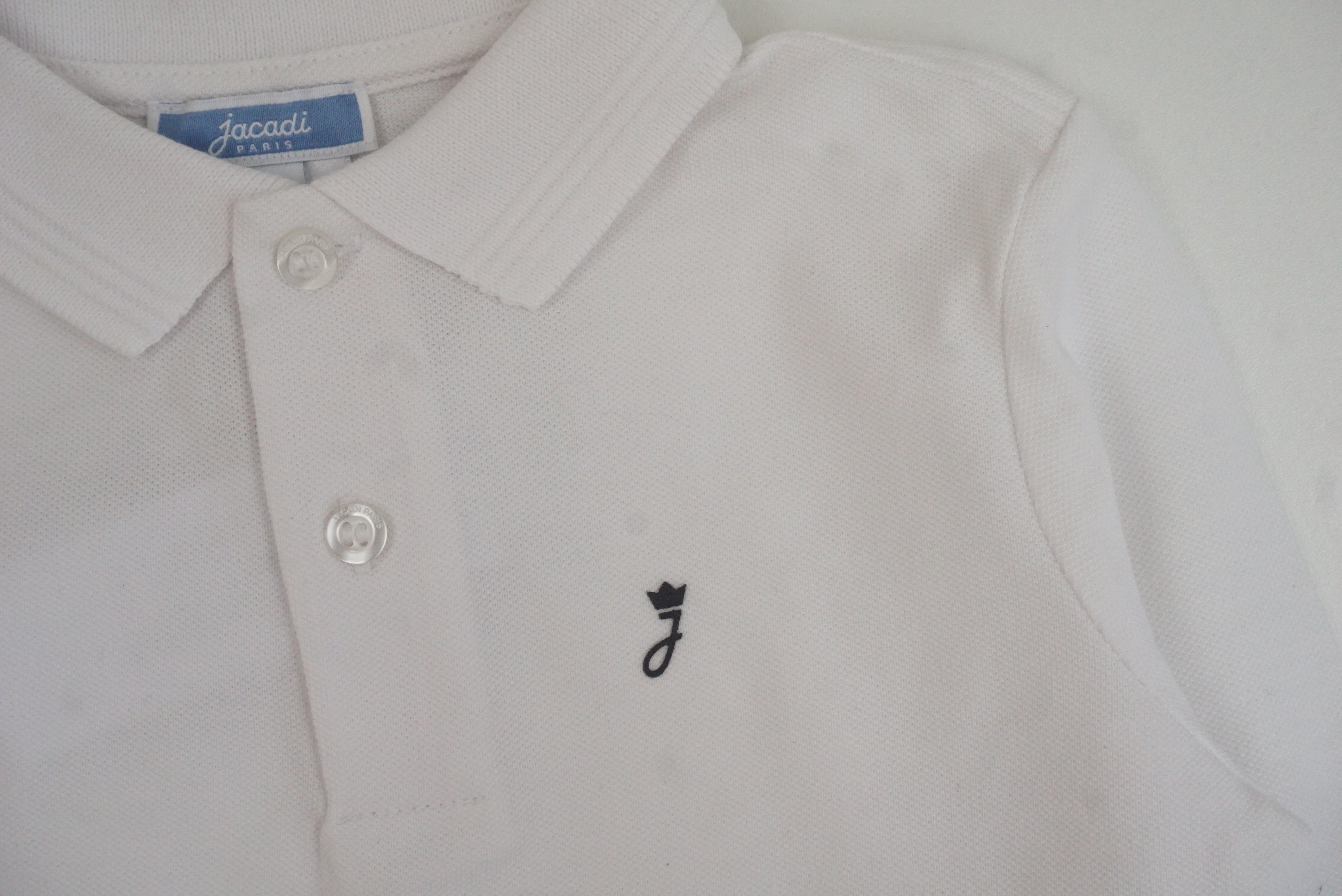 Polo Blanc - 3 ans