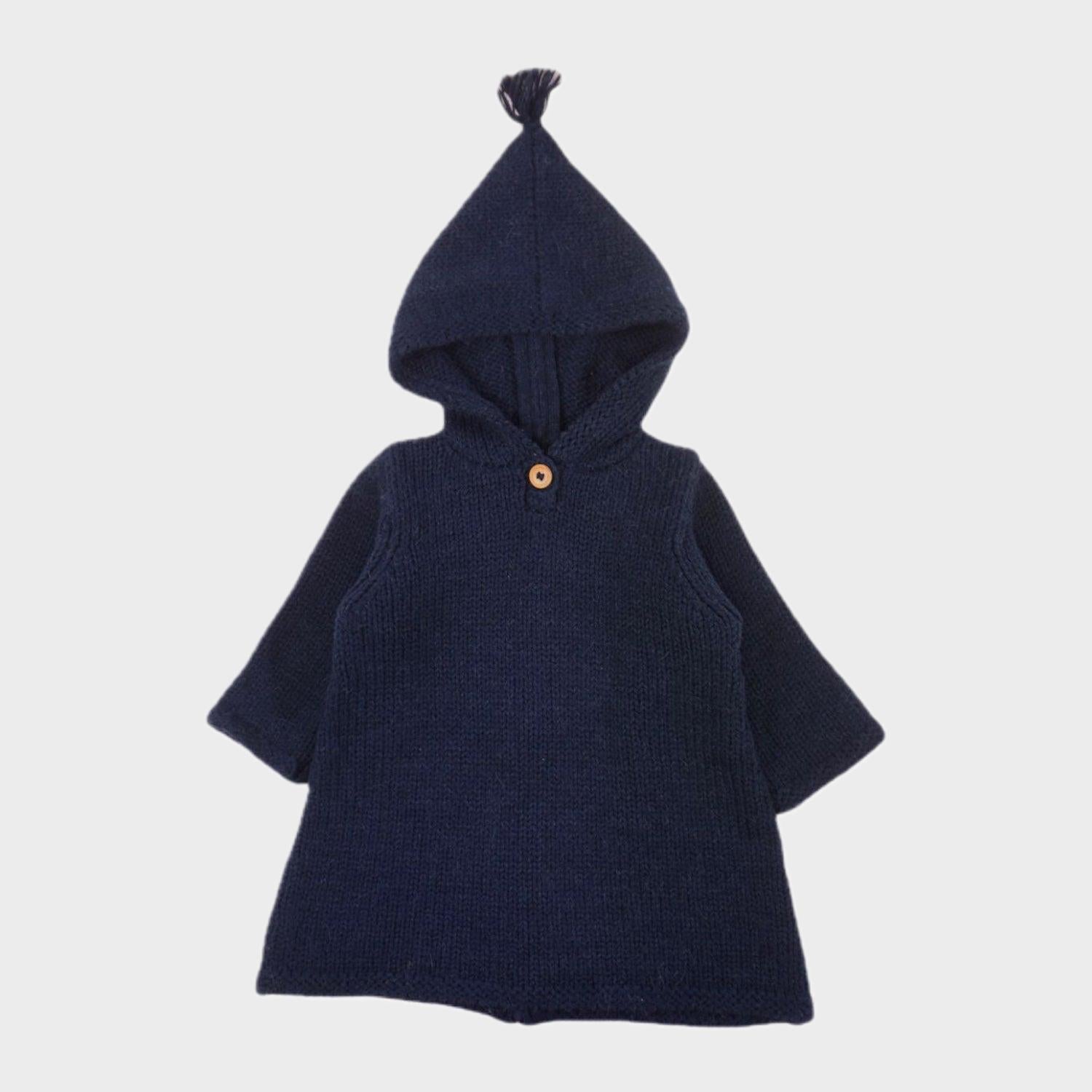 Burnou Bleu - 2 ans