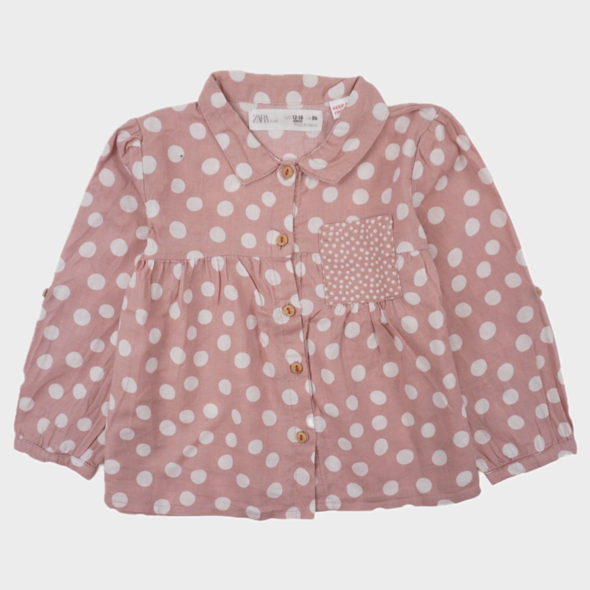 Chemise Rose - 12/18 mois