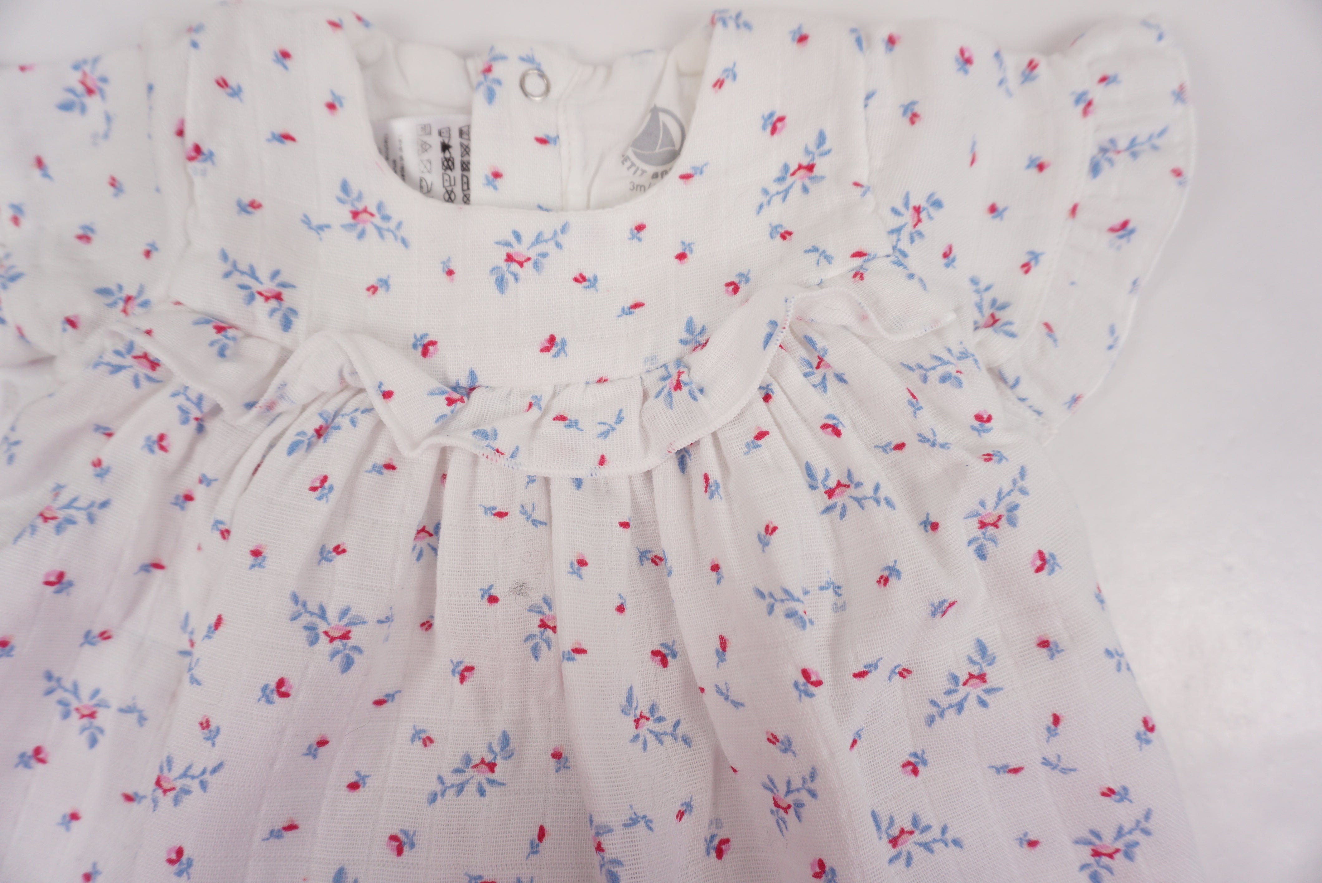 Robe Blanc - 3 mois