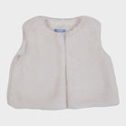 Gilet sans manches Ecru - 12 mois