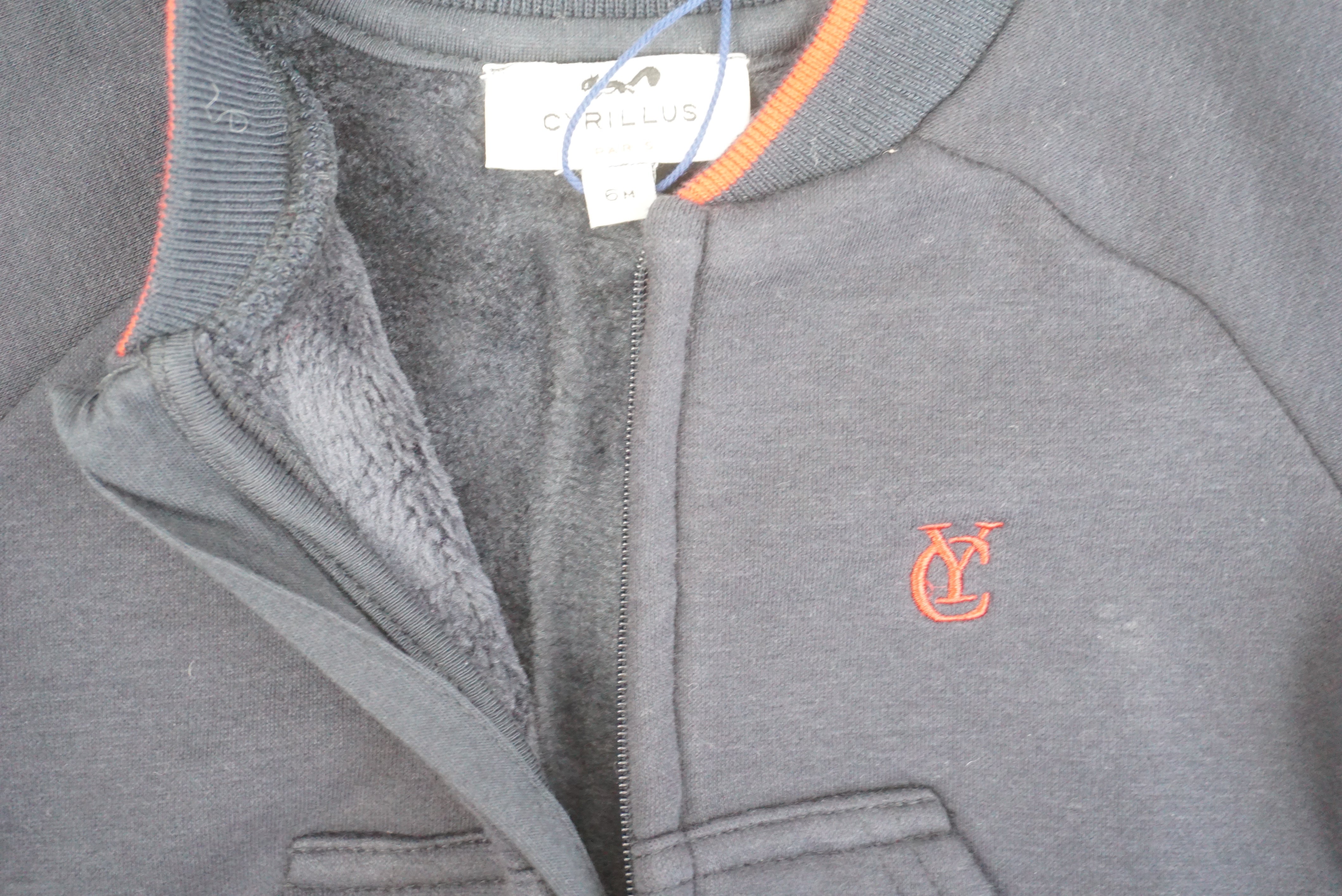 Gilet Bleu - 6 mois