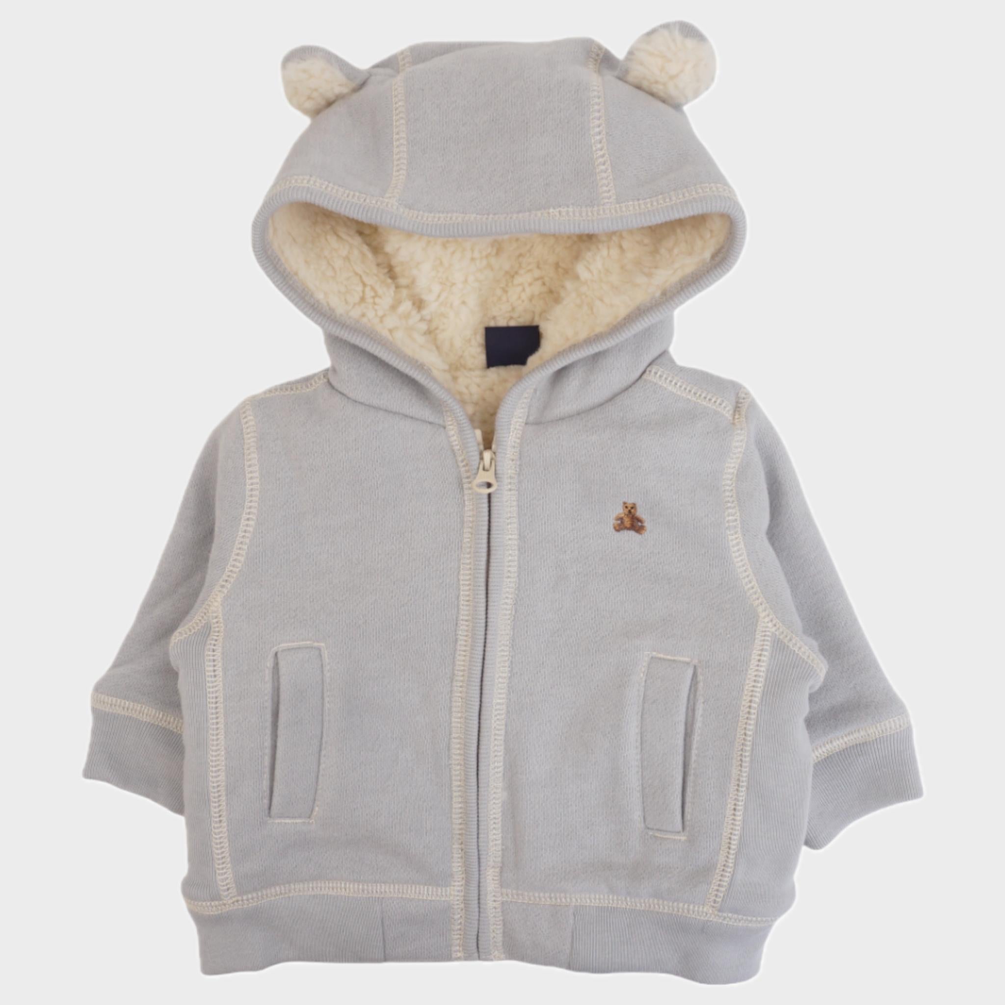 Gilet Gris - 3/6 mois