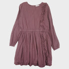 Robe Aubergine - 10 ans