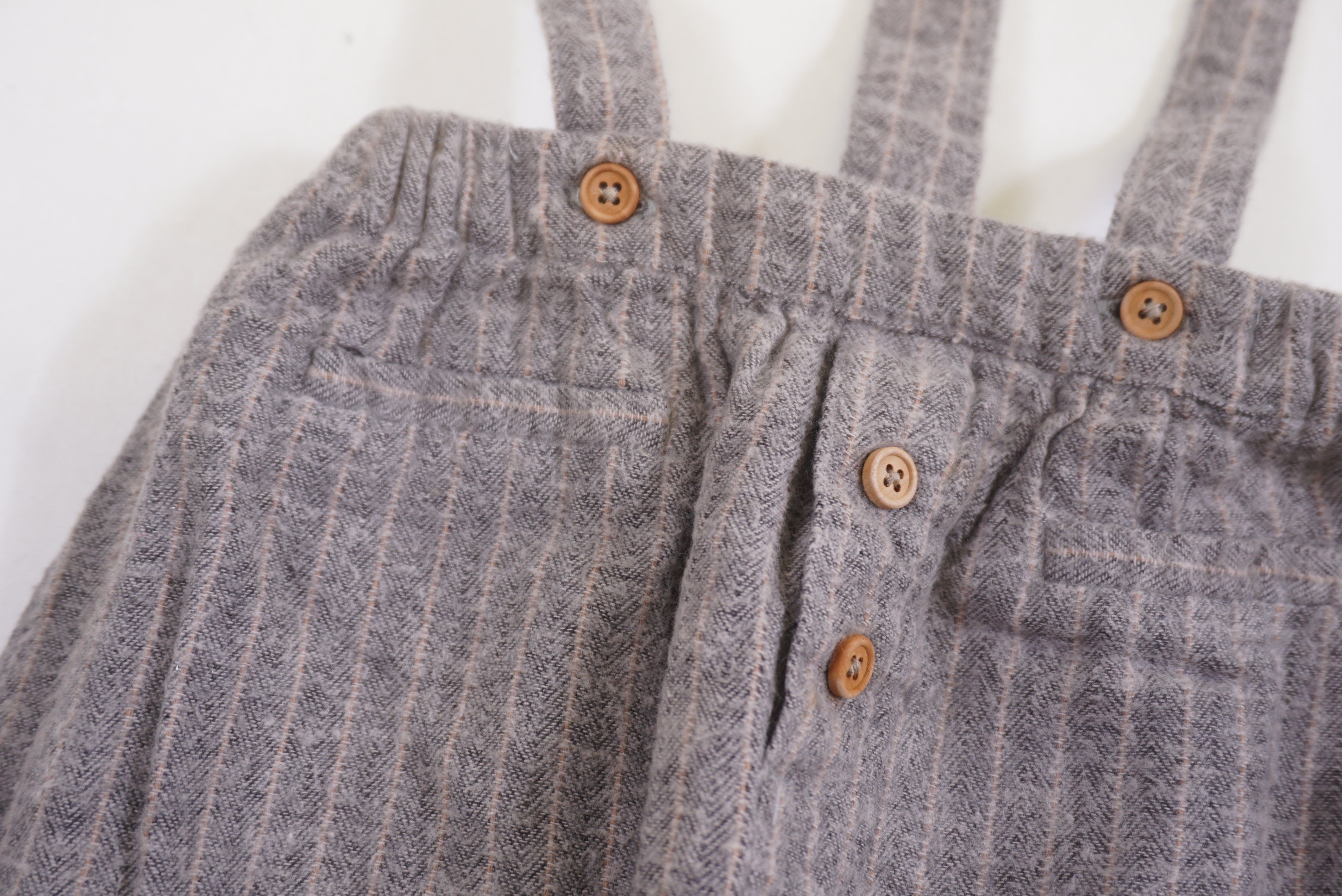 Bloomer Beige à bretelles - 6 mois