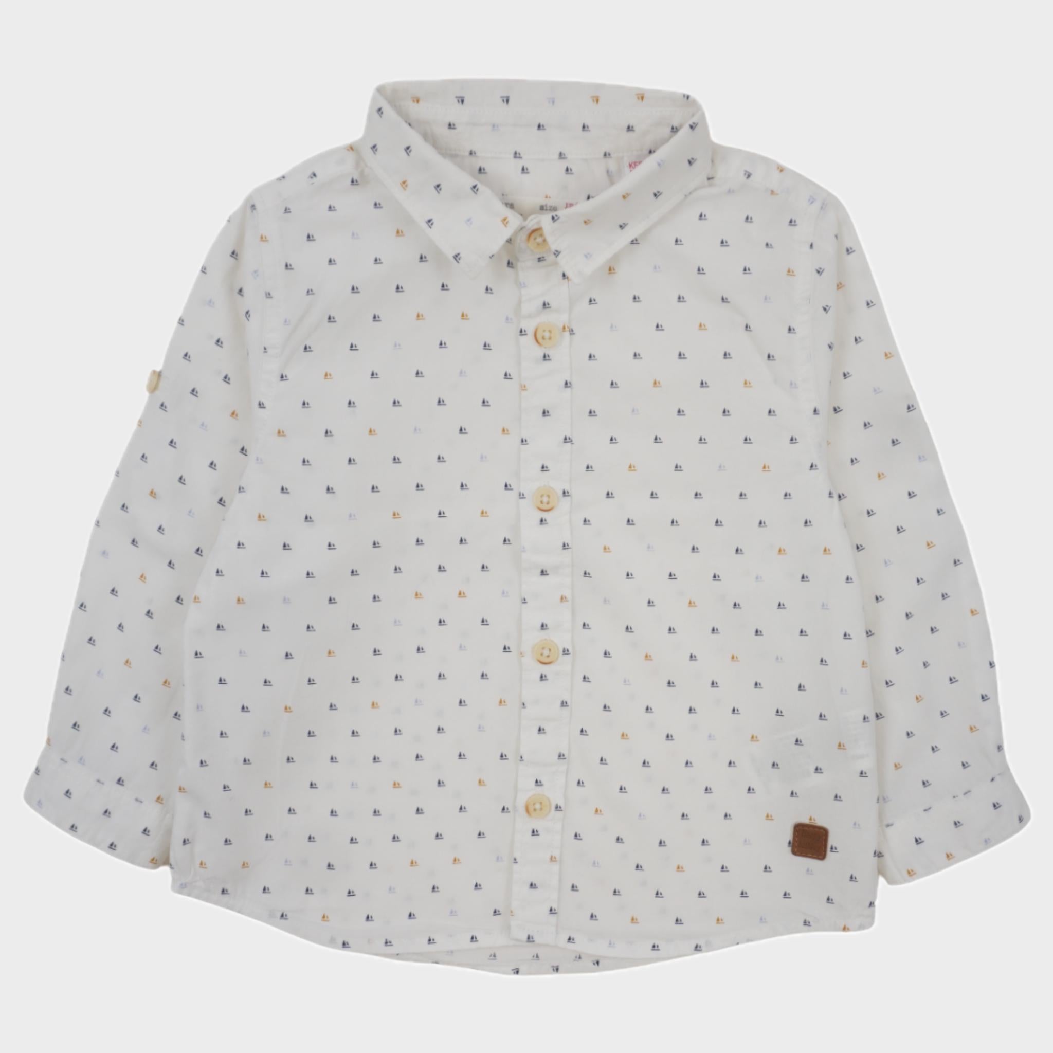 Chemise Blanc - 12/18 mois