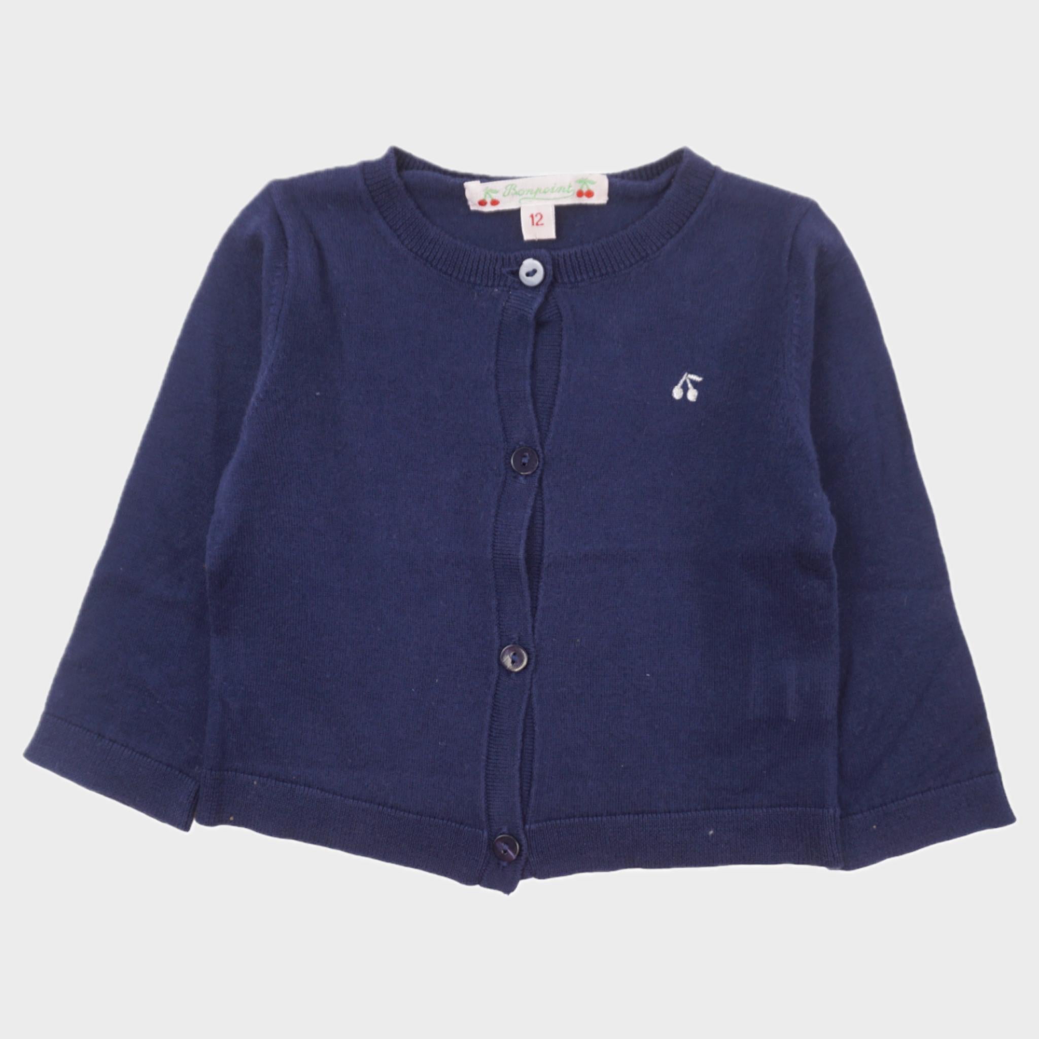 Gilet Bleu - 6 mois